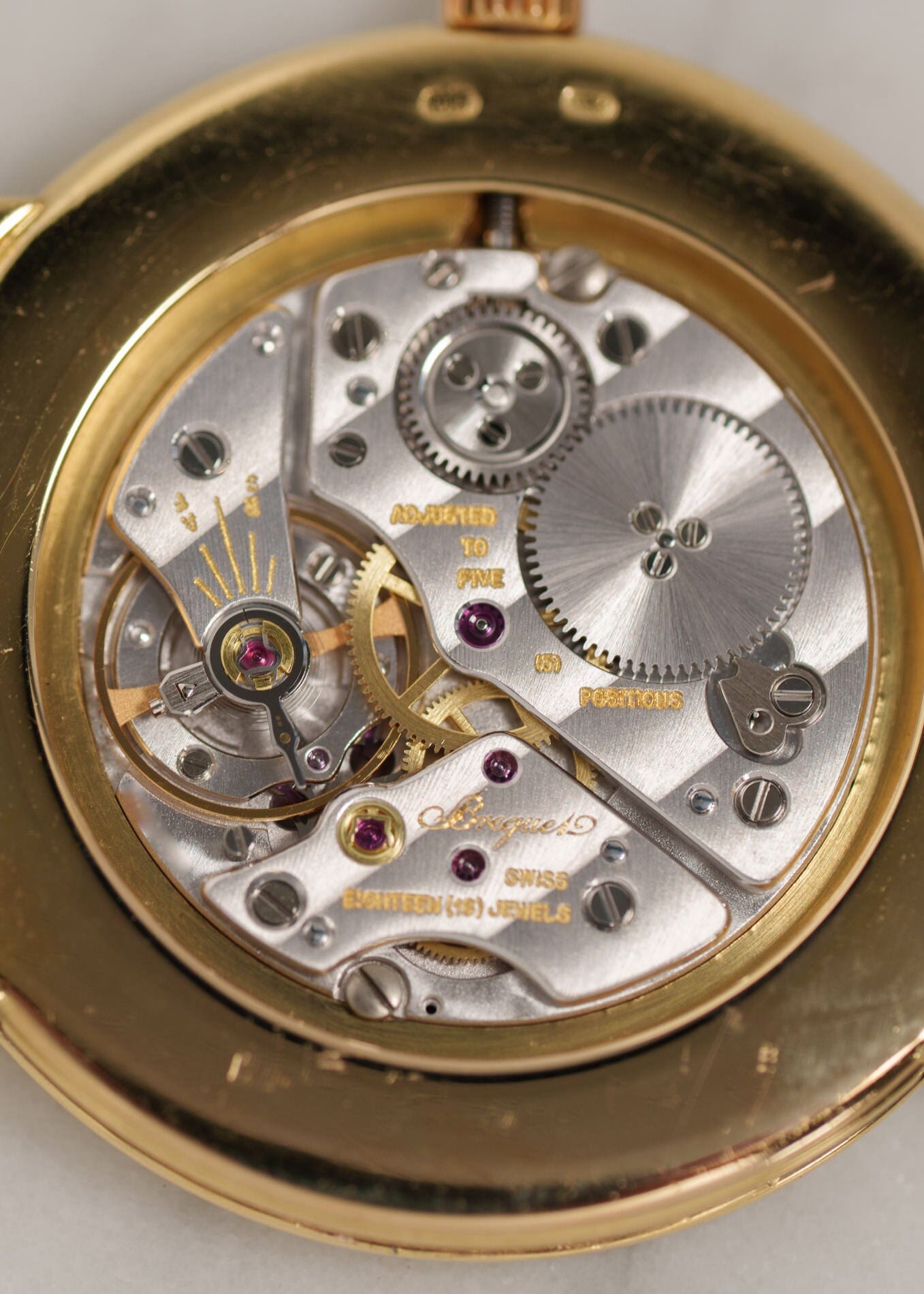 Breguet クラシック YG タイガーアイ 手巻き Cal.839 Watch BREGUET