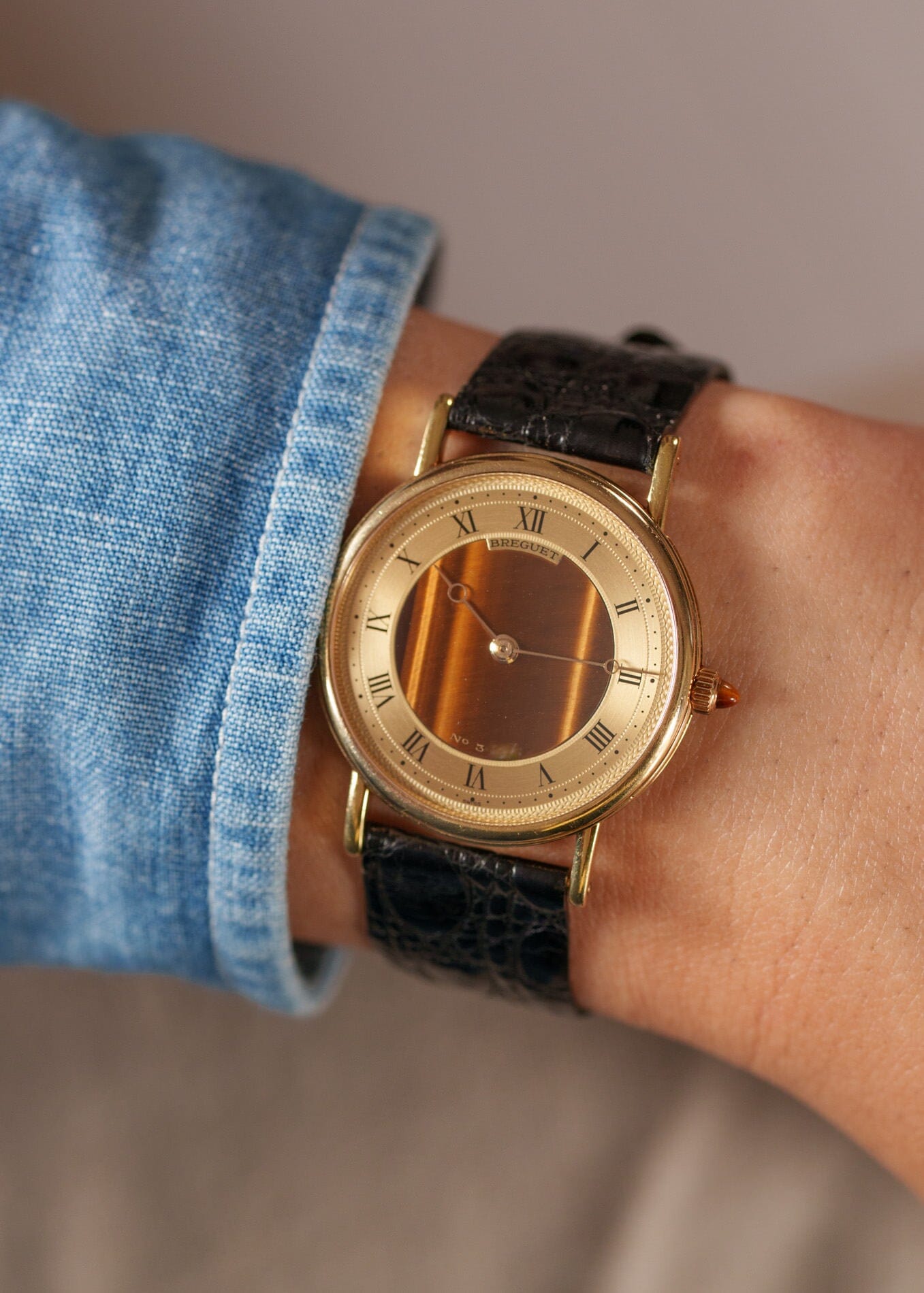 Breguet クラシック YG タイガーアイ 手巻き Cal.839 Watch BREGUET