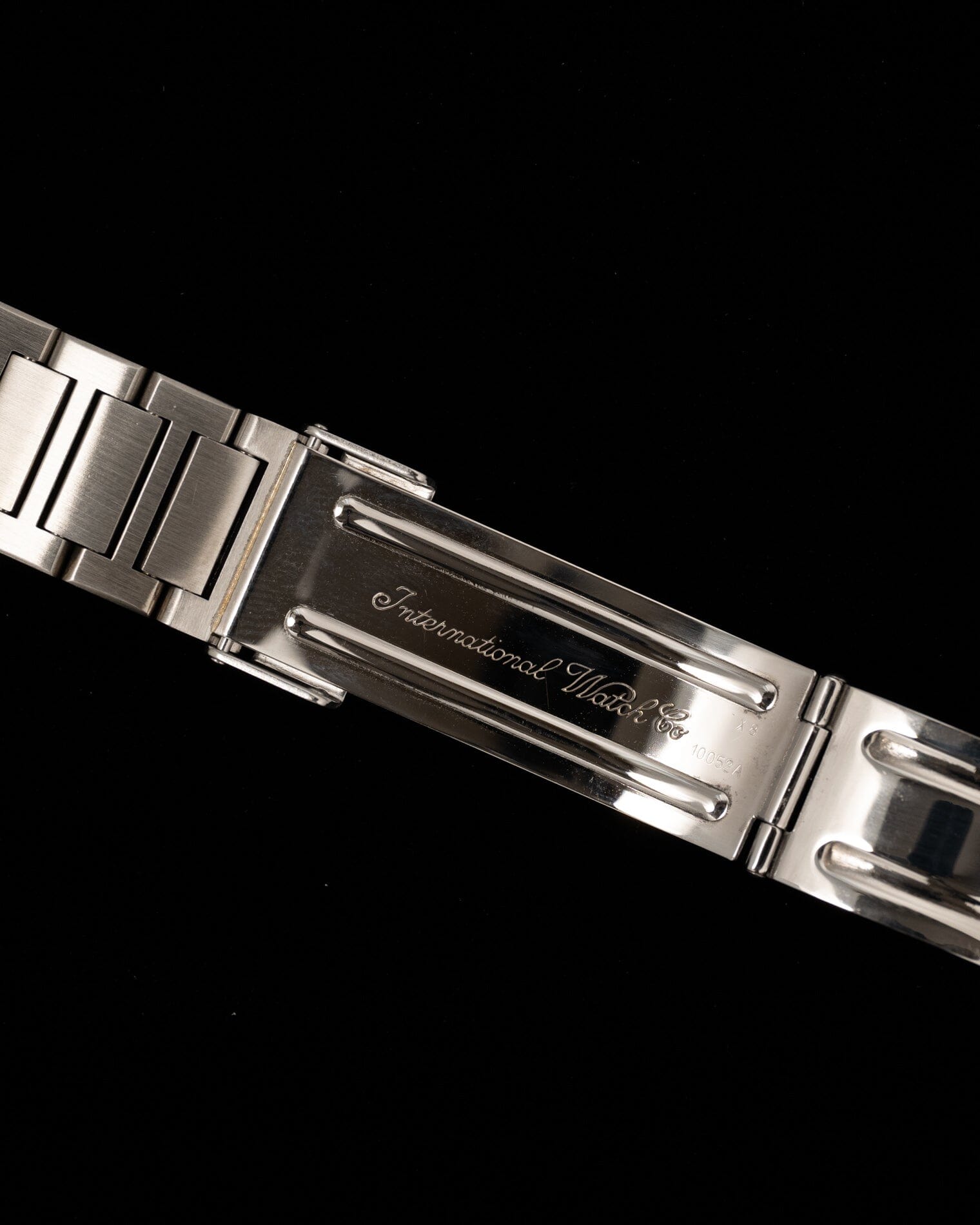 IWC インヂュニア 3521 ブラック 保証書付き Watch IWC