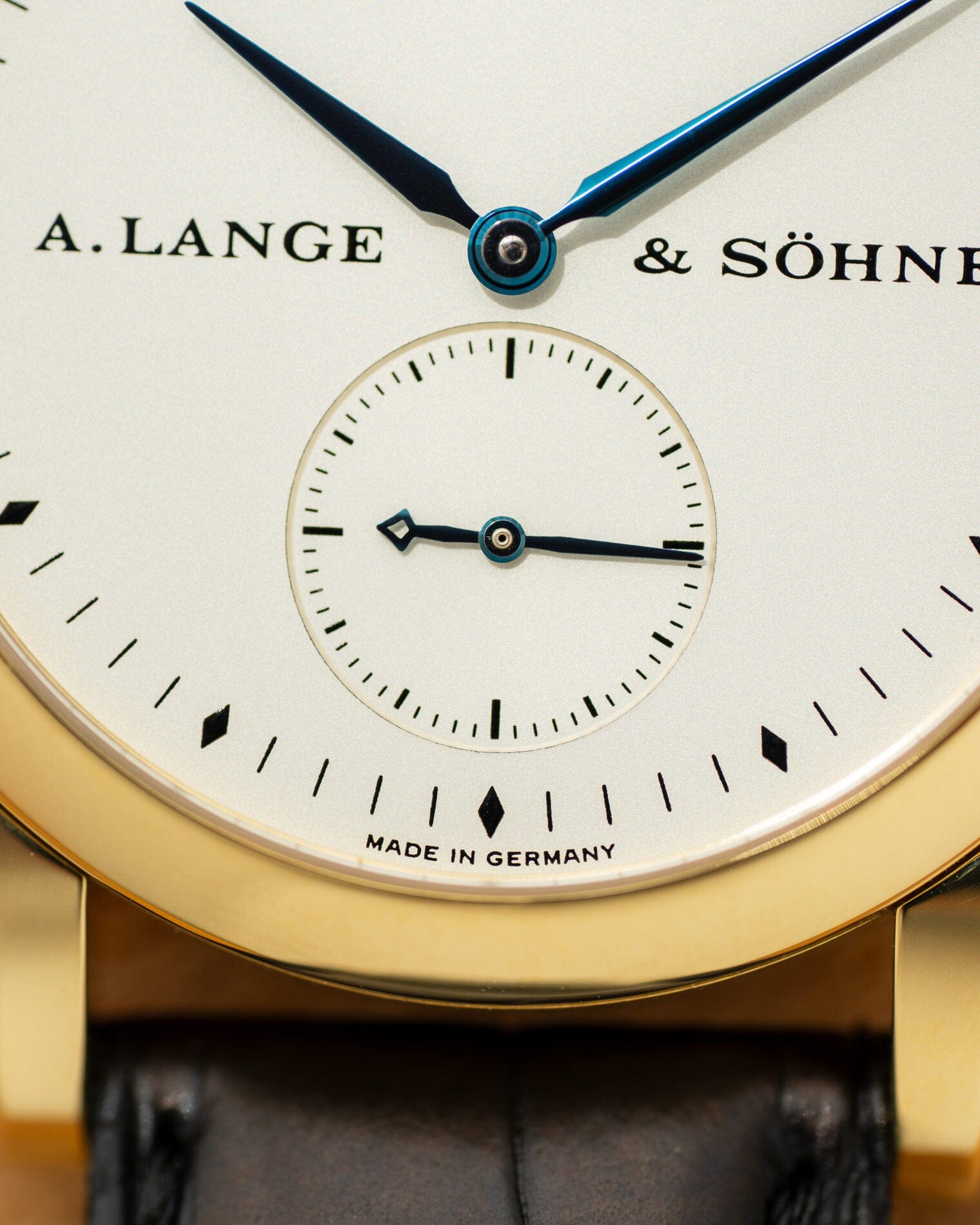 A. Lange & Söhne サクソニア 105.022 YG 箱保証書付き Watch A. LANGE & SOHNE