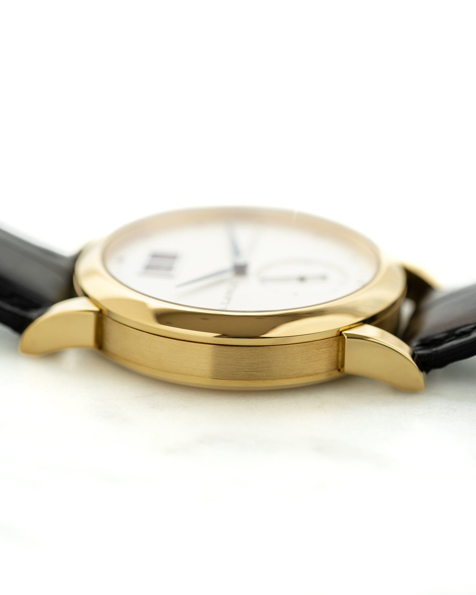 A. Lange & Söhne サクソニア 105.022 YG 箱保証書付き Watch A. LANGE & SOHNE