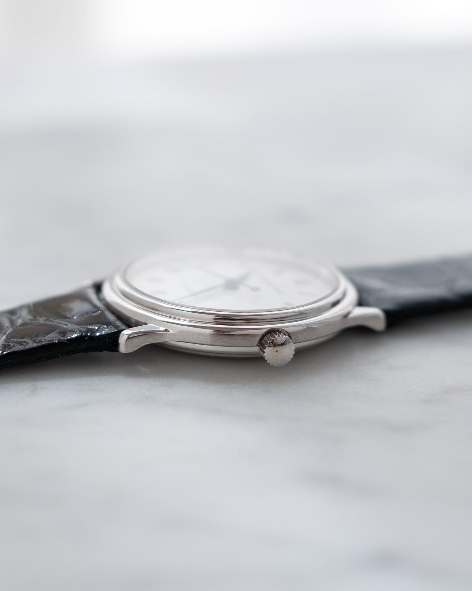 Audemars Piguet ラウンド 14406 PT ホワイトローマン Watch AUDEMARS PIGUET