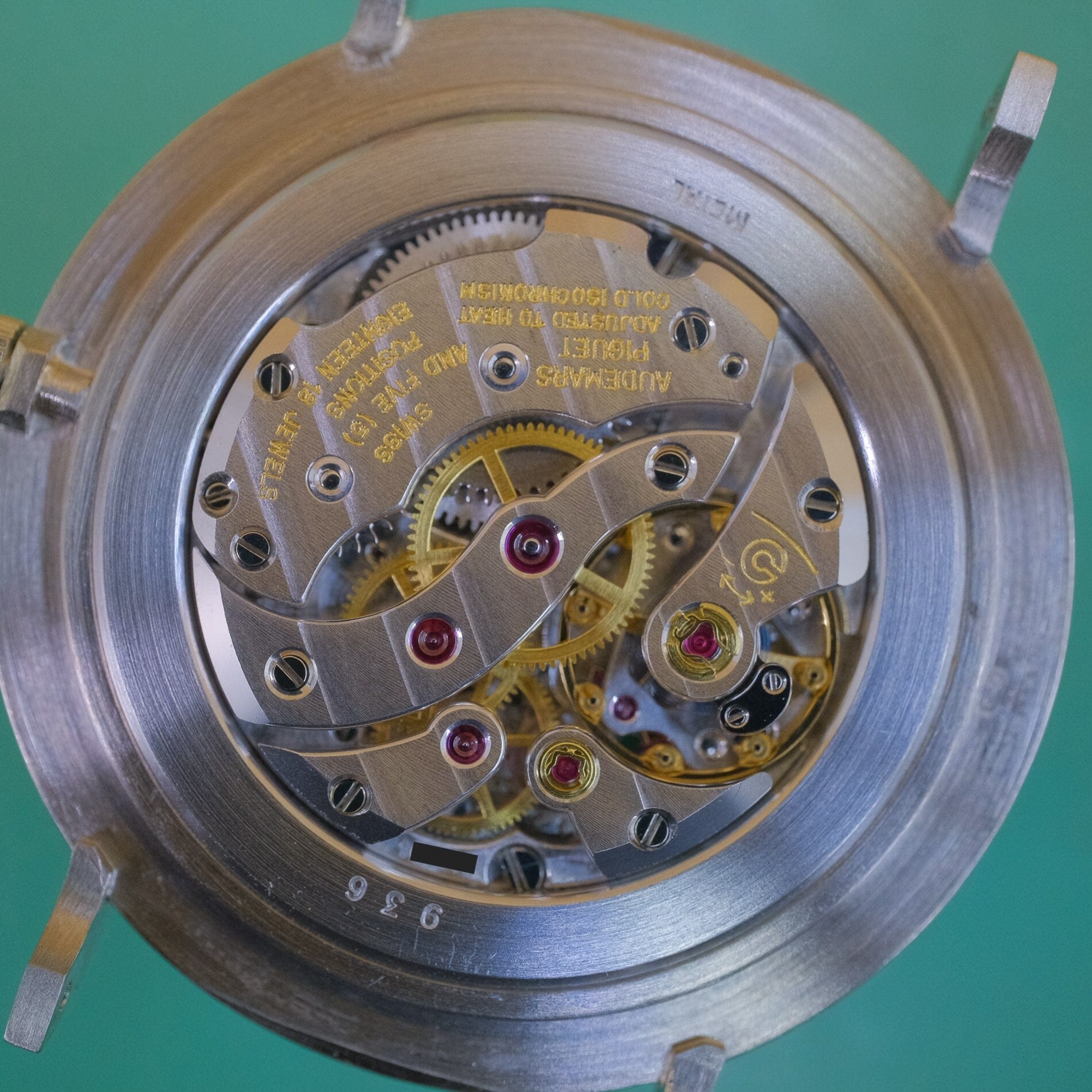 Audemars Piguet ラウンド WG ネイビーブルーダイアル Watch AUDEMARS PIGUET