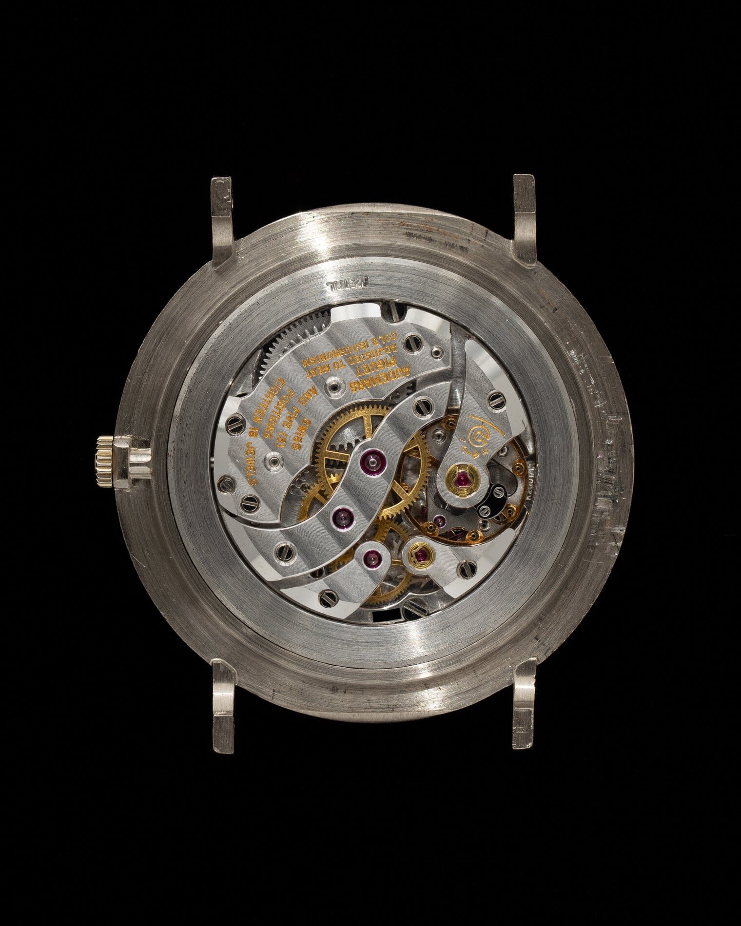 Audemars Piguet ラウンド WG ネイビーブルーダイアル Watch AUDEMARS PIGUET
