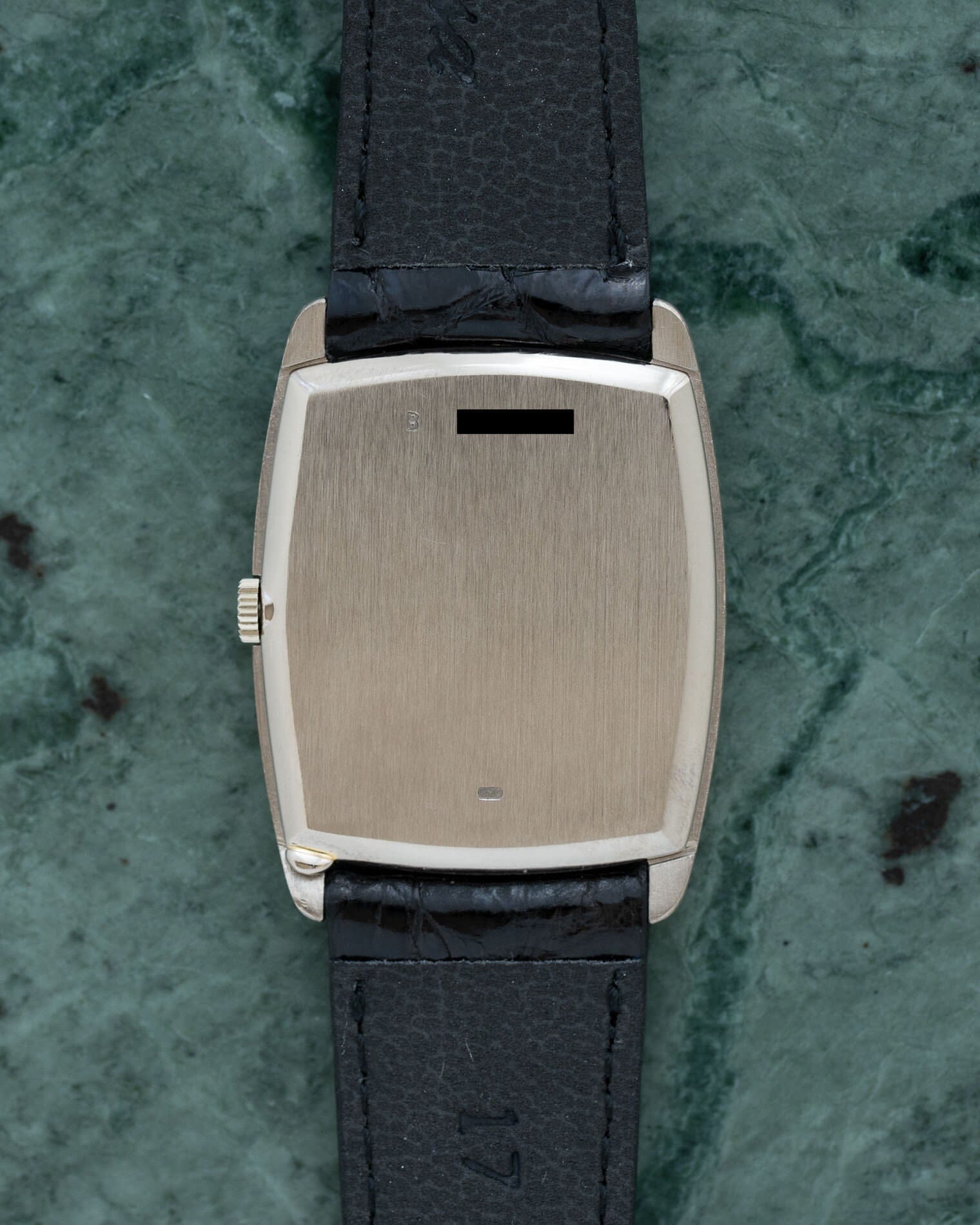 Audemars Piguet トノー WG ブラックダイヤモンドダイアル Watch AUDEMARS PIGUET