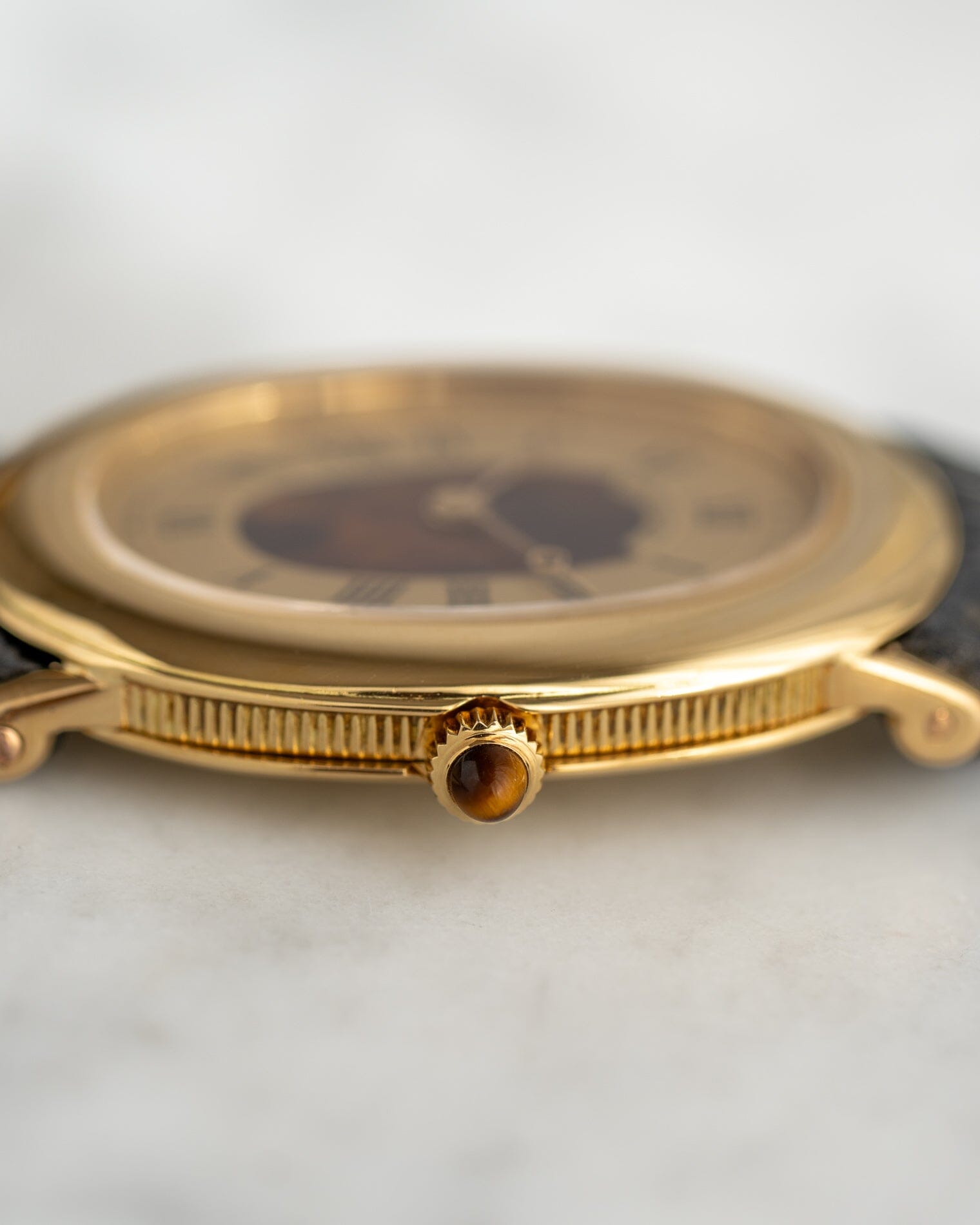 Breguet オーバル 7070 YG シャンパン べっ甲ダイアル Watch BREGUET