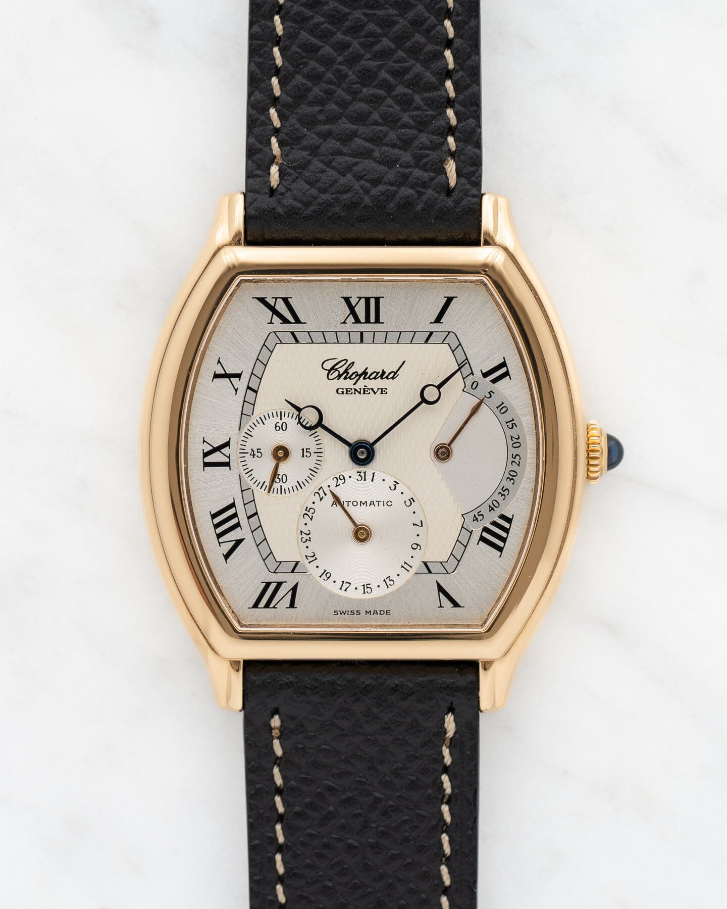 Chopard クラシック 2248 トノー RG パワーリザーブ Watch CHOPARD