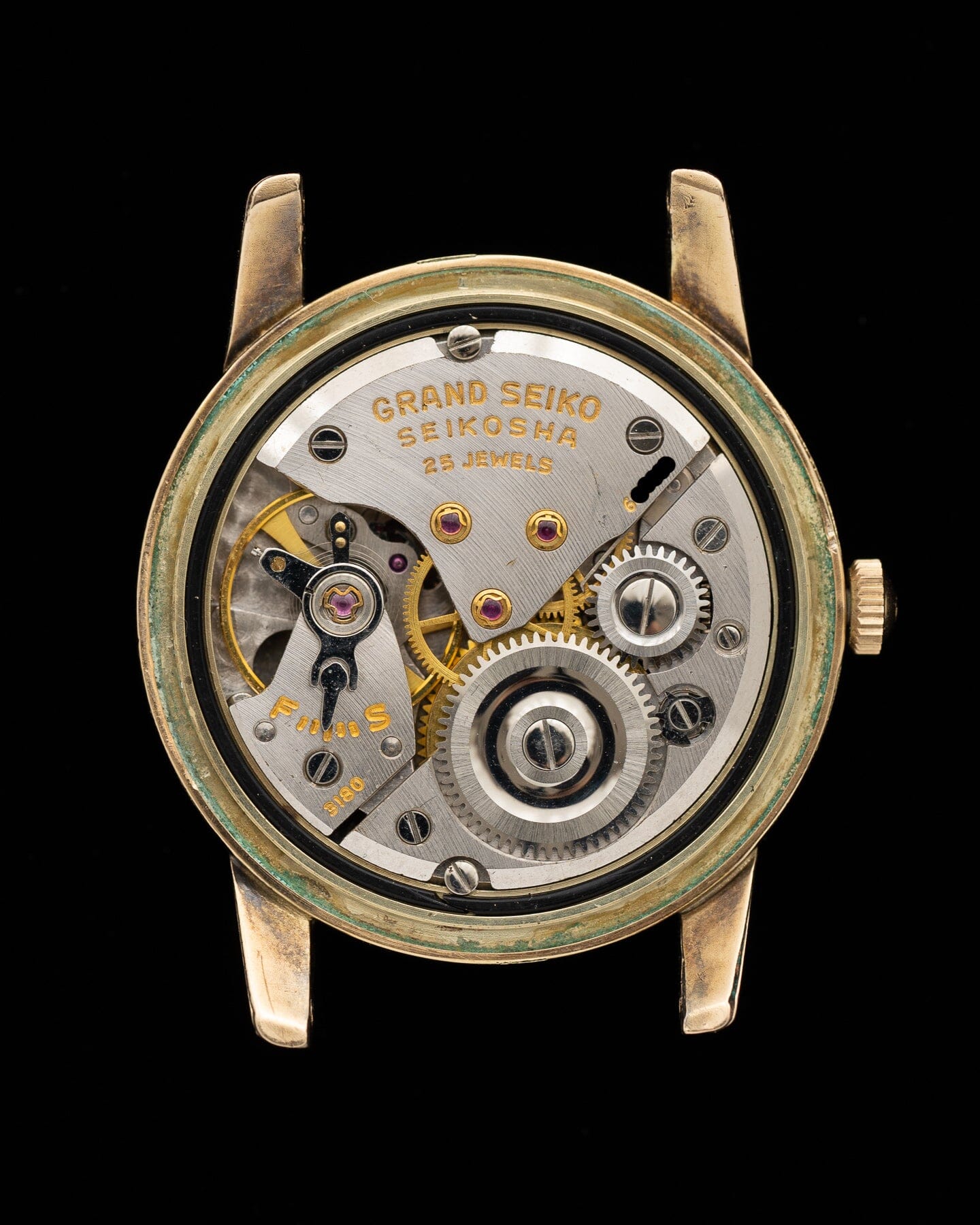 GRAND SEIKO FIRST J14070 彫り文字盤 最初期 Watch SEIKO