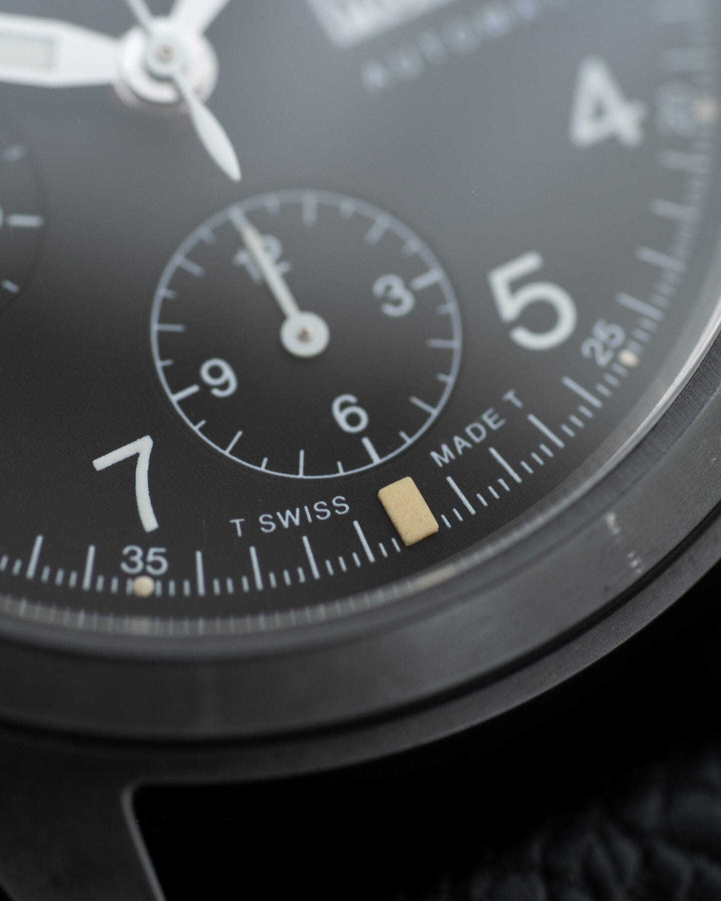 IWC Flieger Chronograph 3705 Black Ceramic Watch IWC