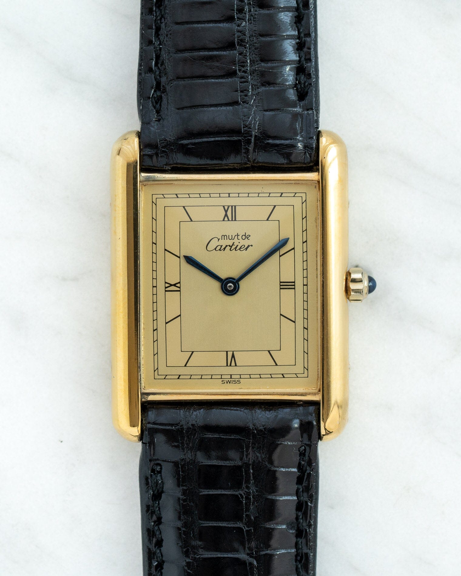 カルティエ マストタンク LM スモールローマン Watch CARTIER