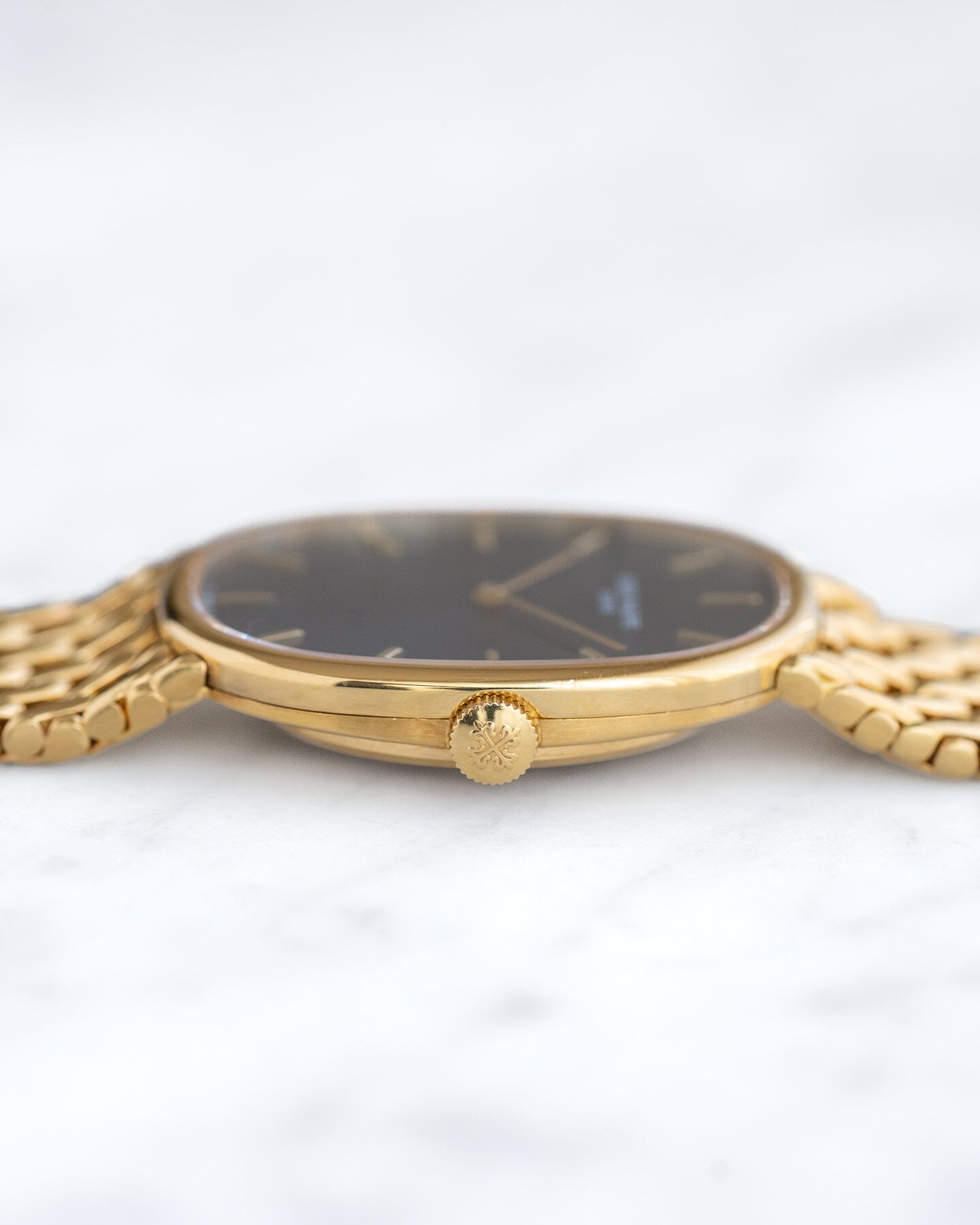 Patek Philippe ゴールデンエリプス 3848 YG ブルーシグマダイアル Watch PATEK PHILIPPE