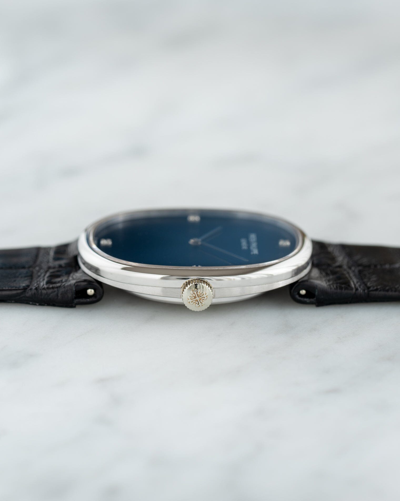 Patek Philippe ゴールデンエリプス 3848 WG ブルーダイヤモンドダイアル Watch PATEK PHILIPPE