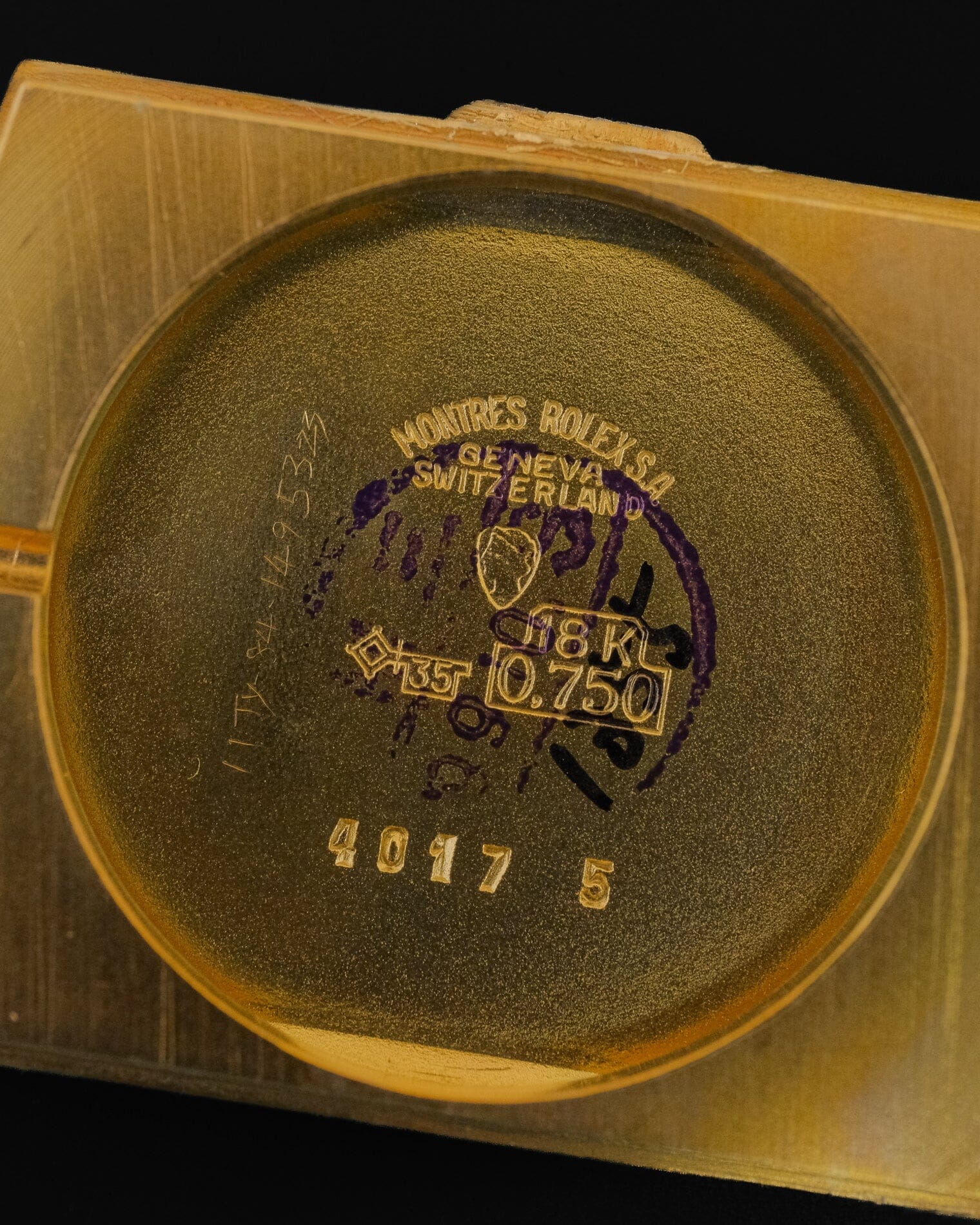 Rolex チェリーニ 4017 YG "キング・マイダス" Watch ROLEX