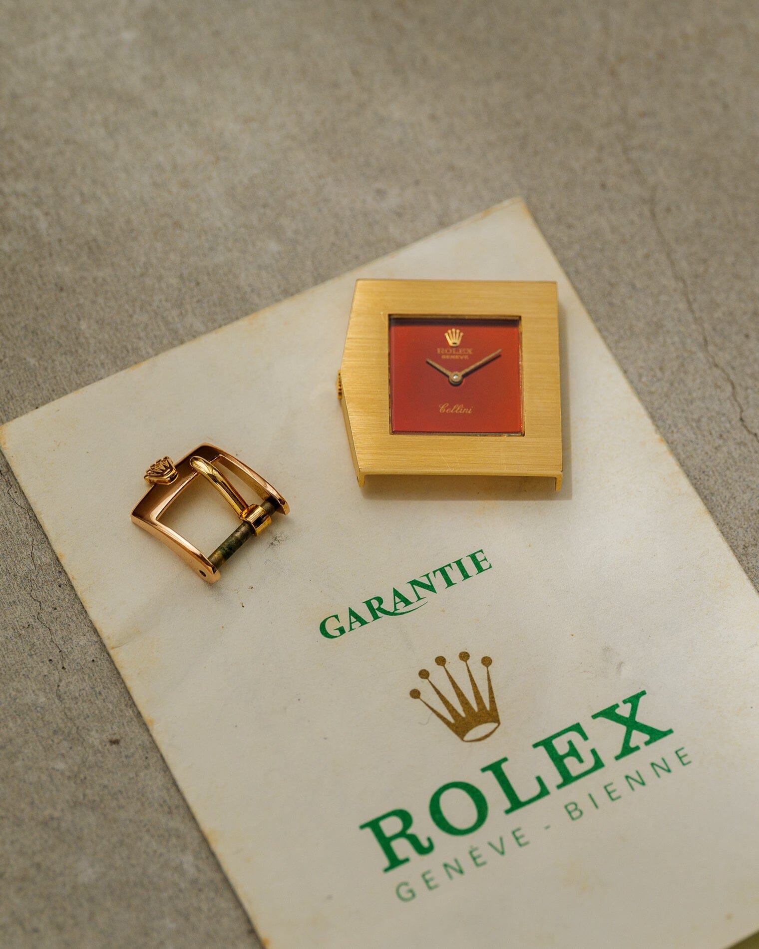 Rolex チェリーニ 4017 YG "キング・マイダス" 保証書付き Watch ROLEX