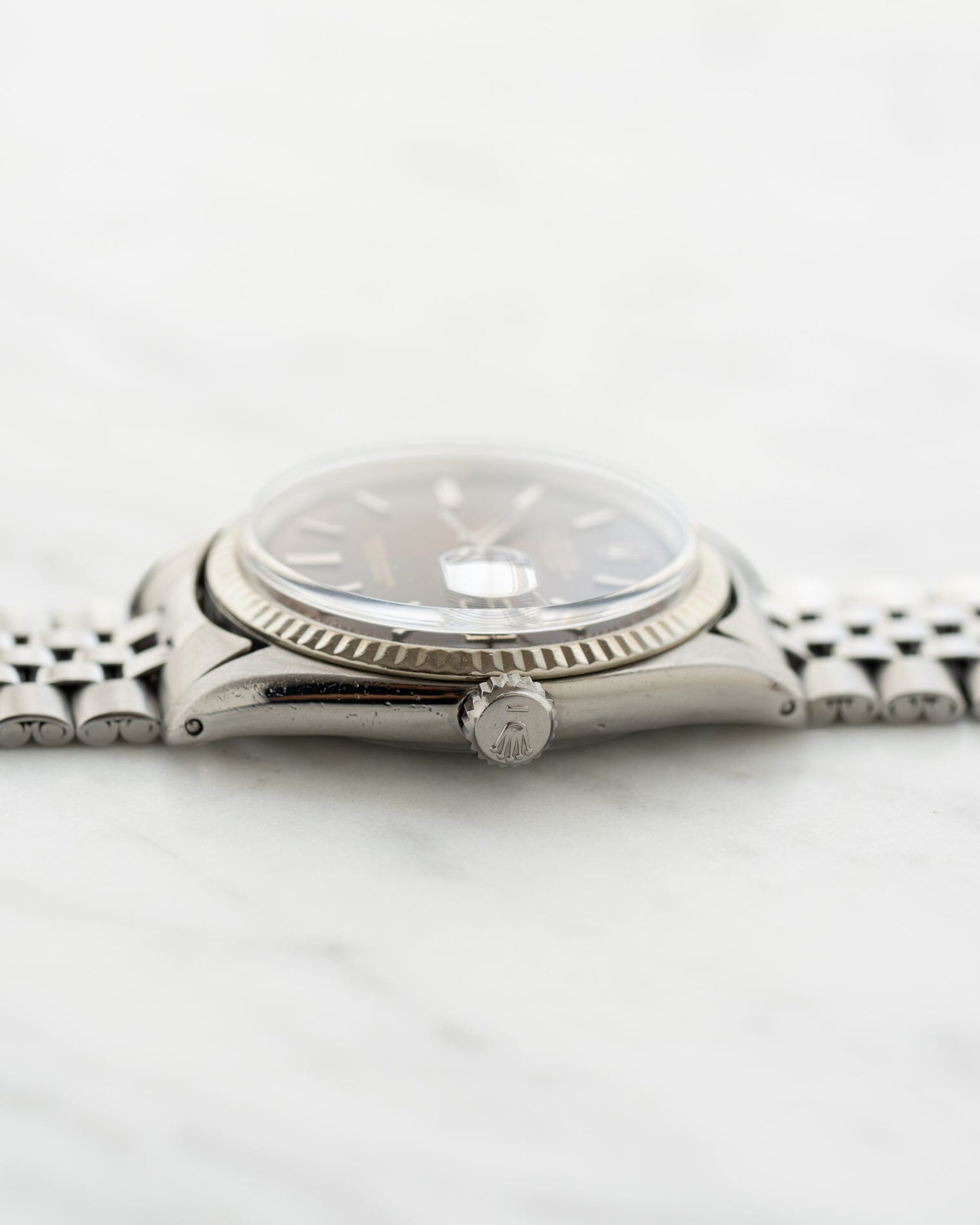 Rolex Datejust 1601 Gilt Tropical Dial Watch ROLEX