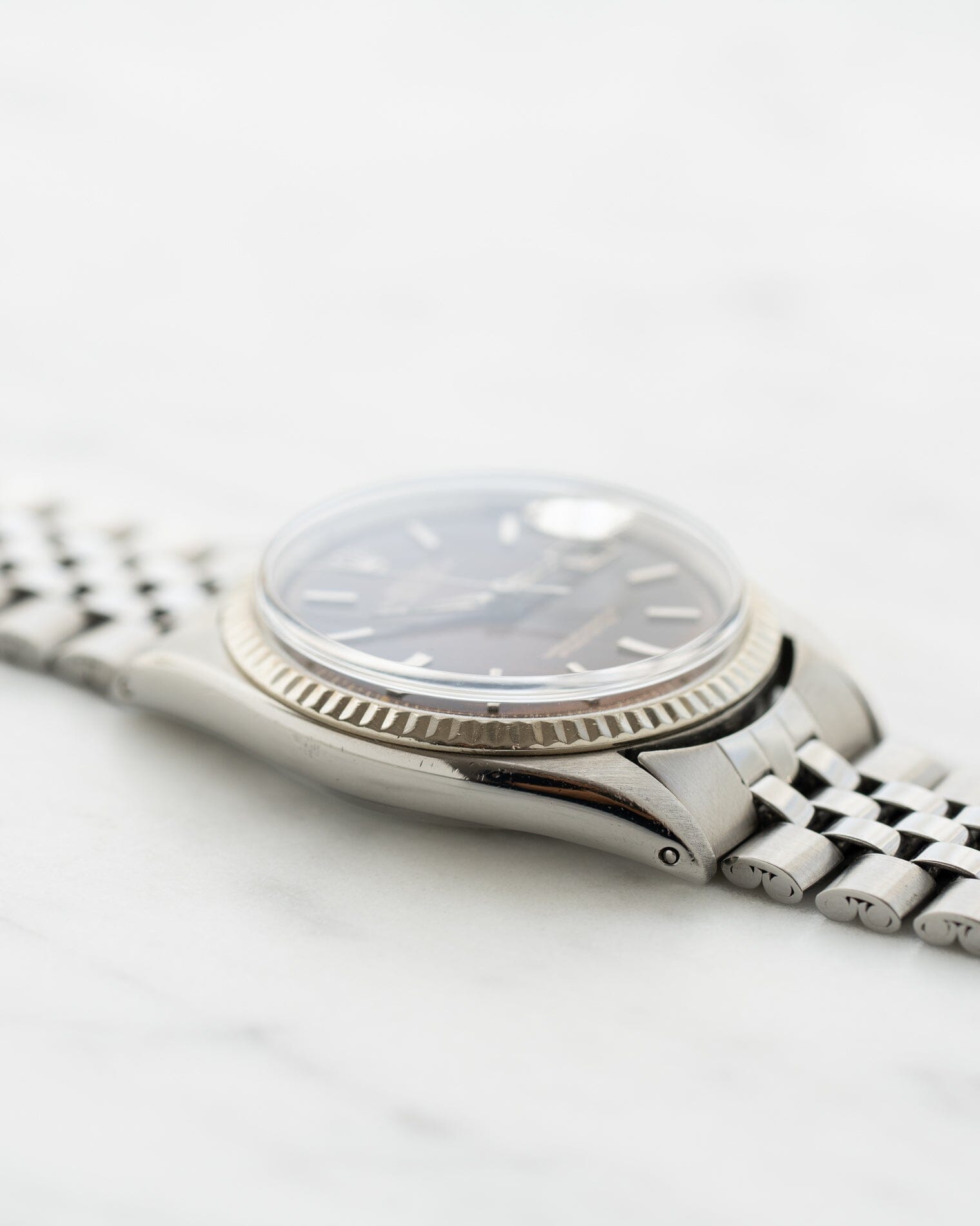 Rolex Datejust 1601 Gilt Tropical Dial Watch ROLEX