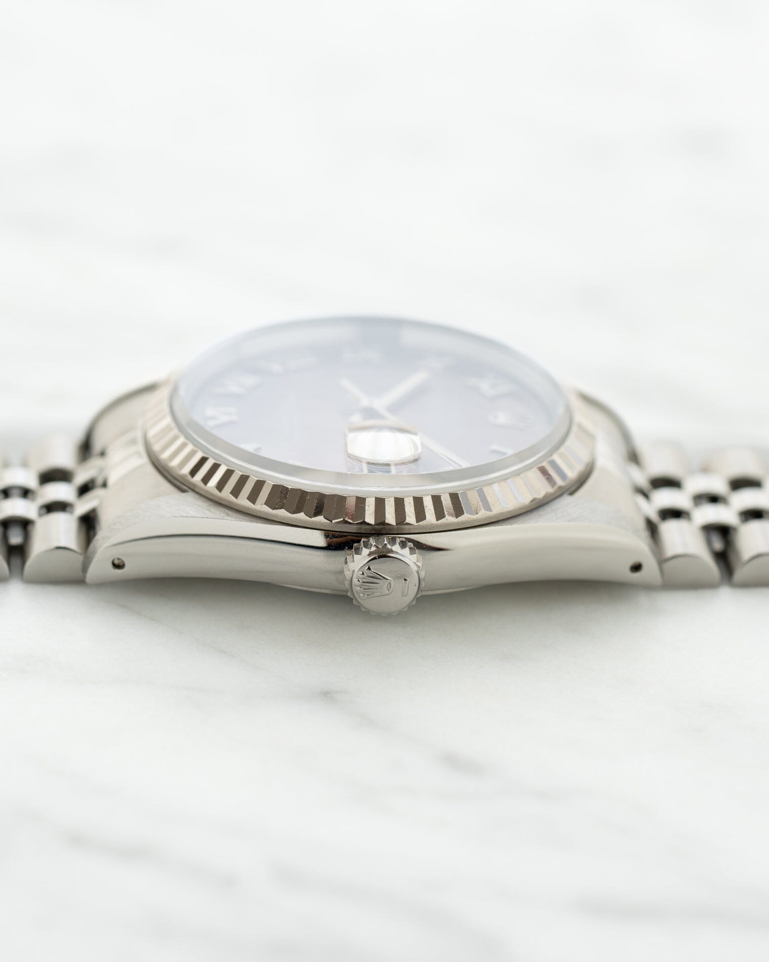 Rolex Datejust 16234 Black MOP Dial Watch ROLEX