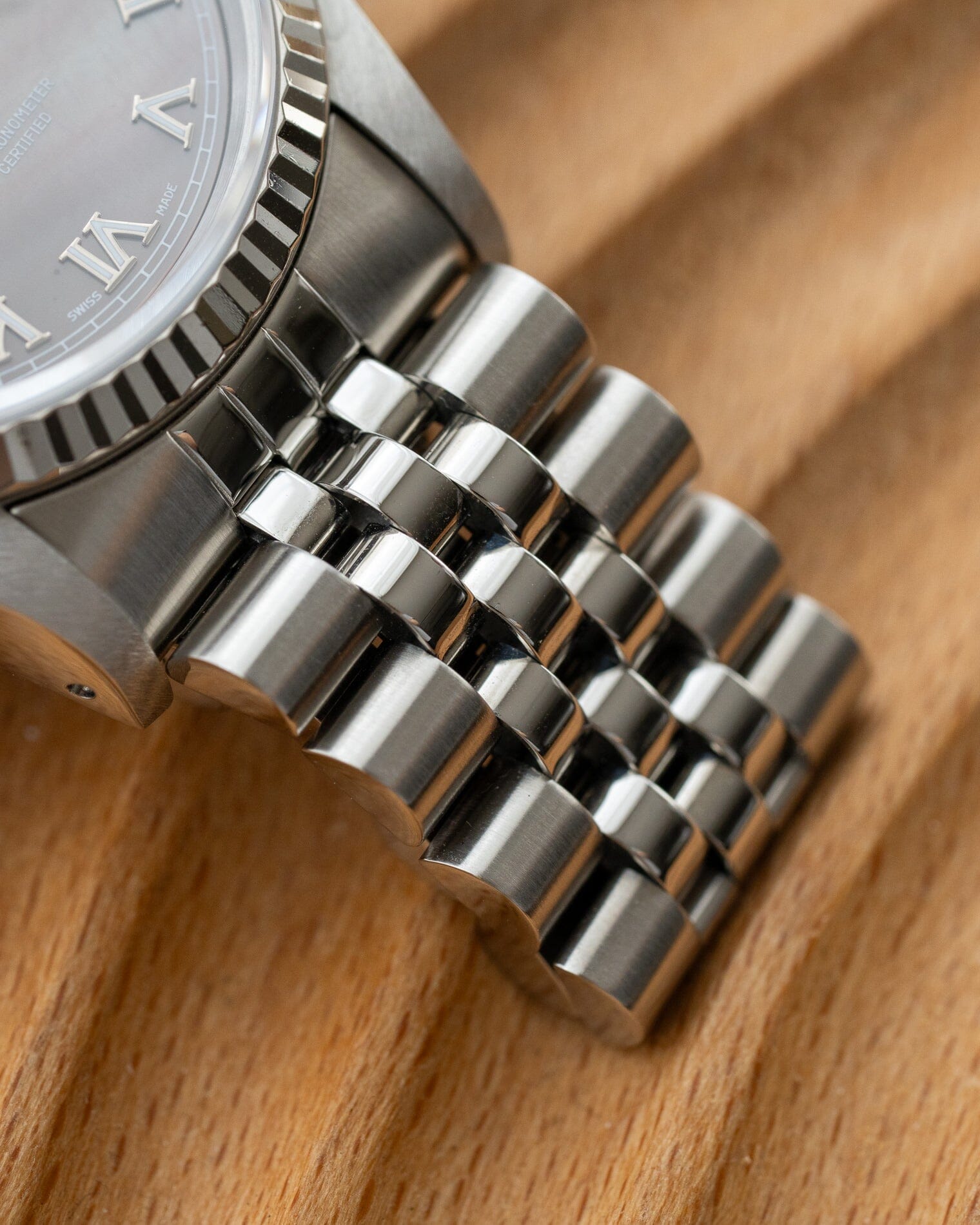 Rolex Datejust 16234 Black MOP Dial Watch ROLEX