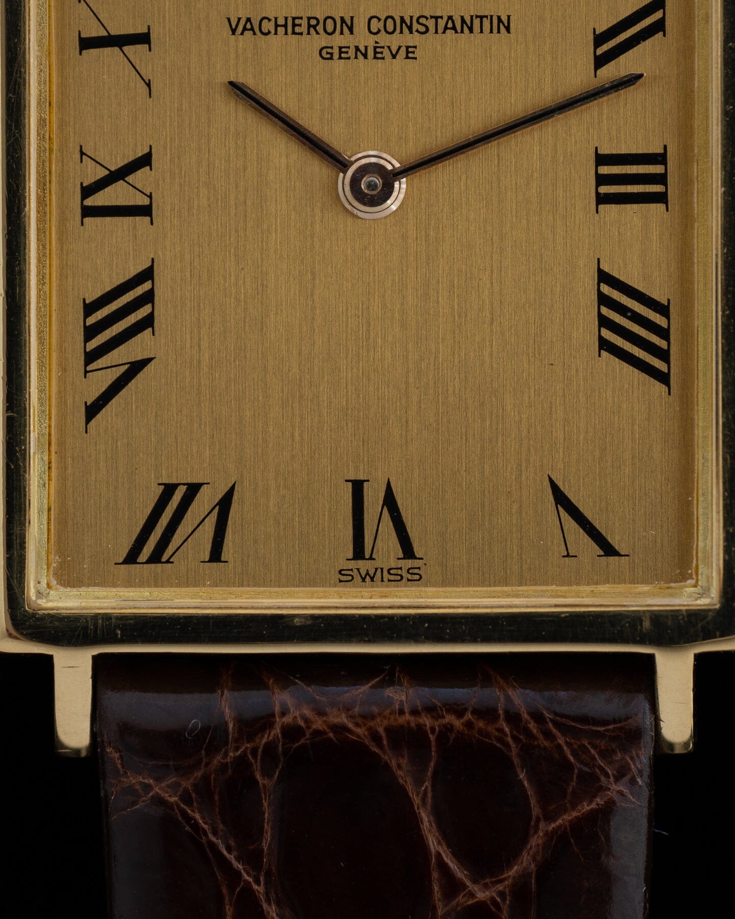 Vacheron Constantin レクタングル 39011 YG シャンパンローマン Watch VACHERON CONSTANTIN