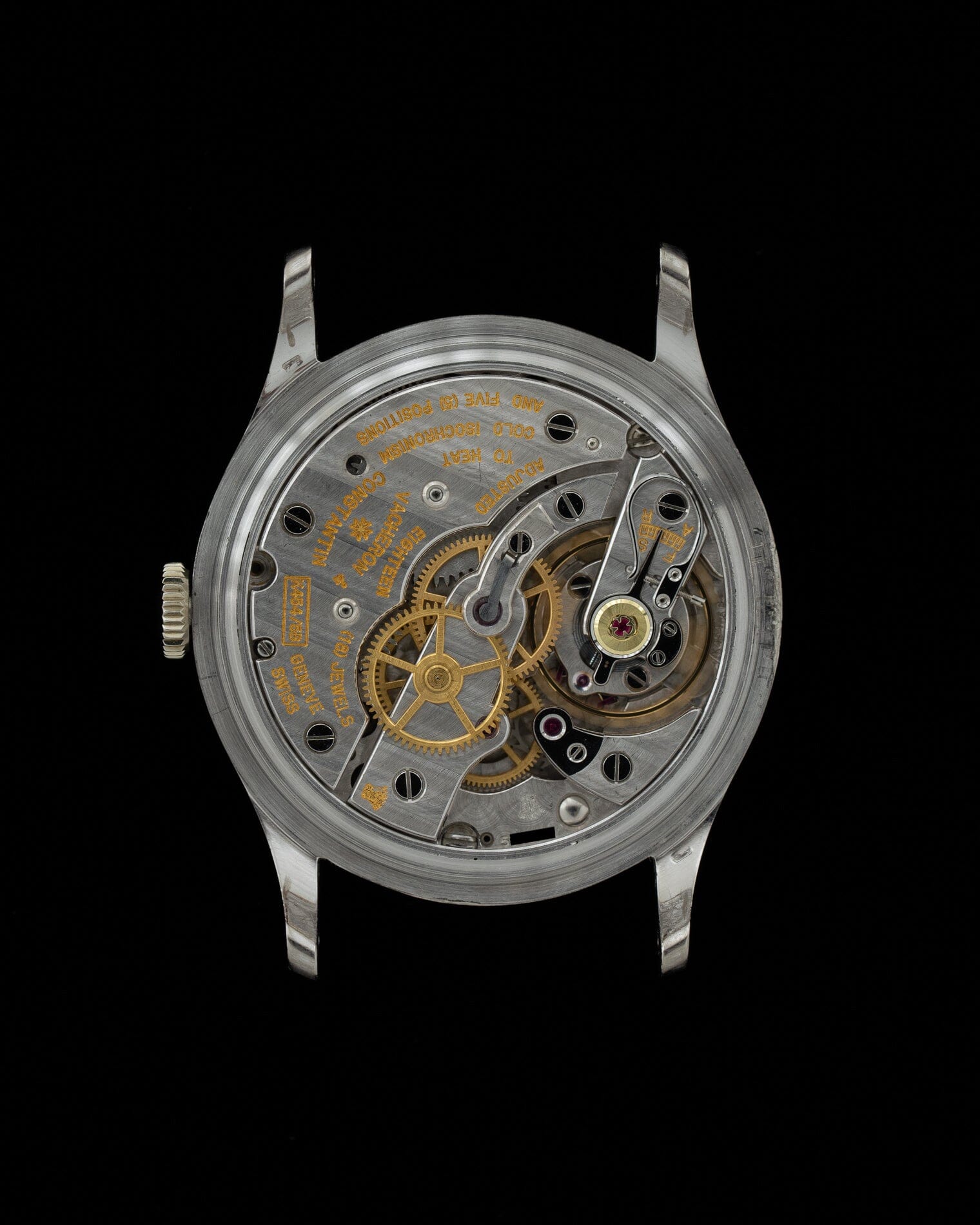 Vacheron Constantin ラウンド 4217 WG カラトラバ 箱付き Watch VACHERON CONSTANTIN