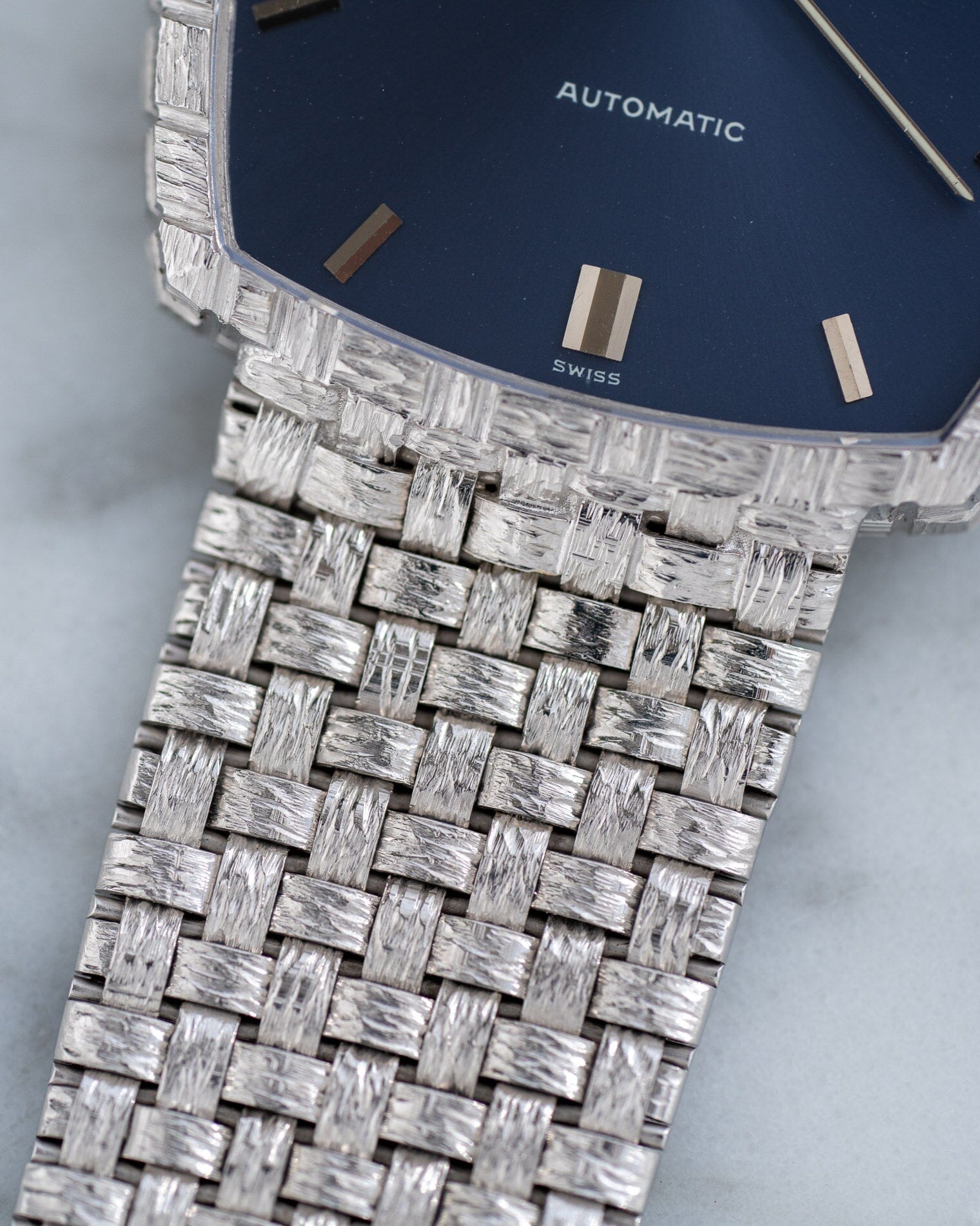 Vacheron Constantin メッシュドール 7943 WG ブルーダイアル "NOS" Watch VACHERON CONSTANTIN