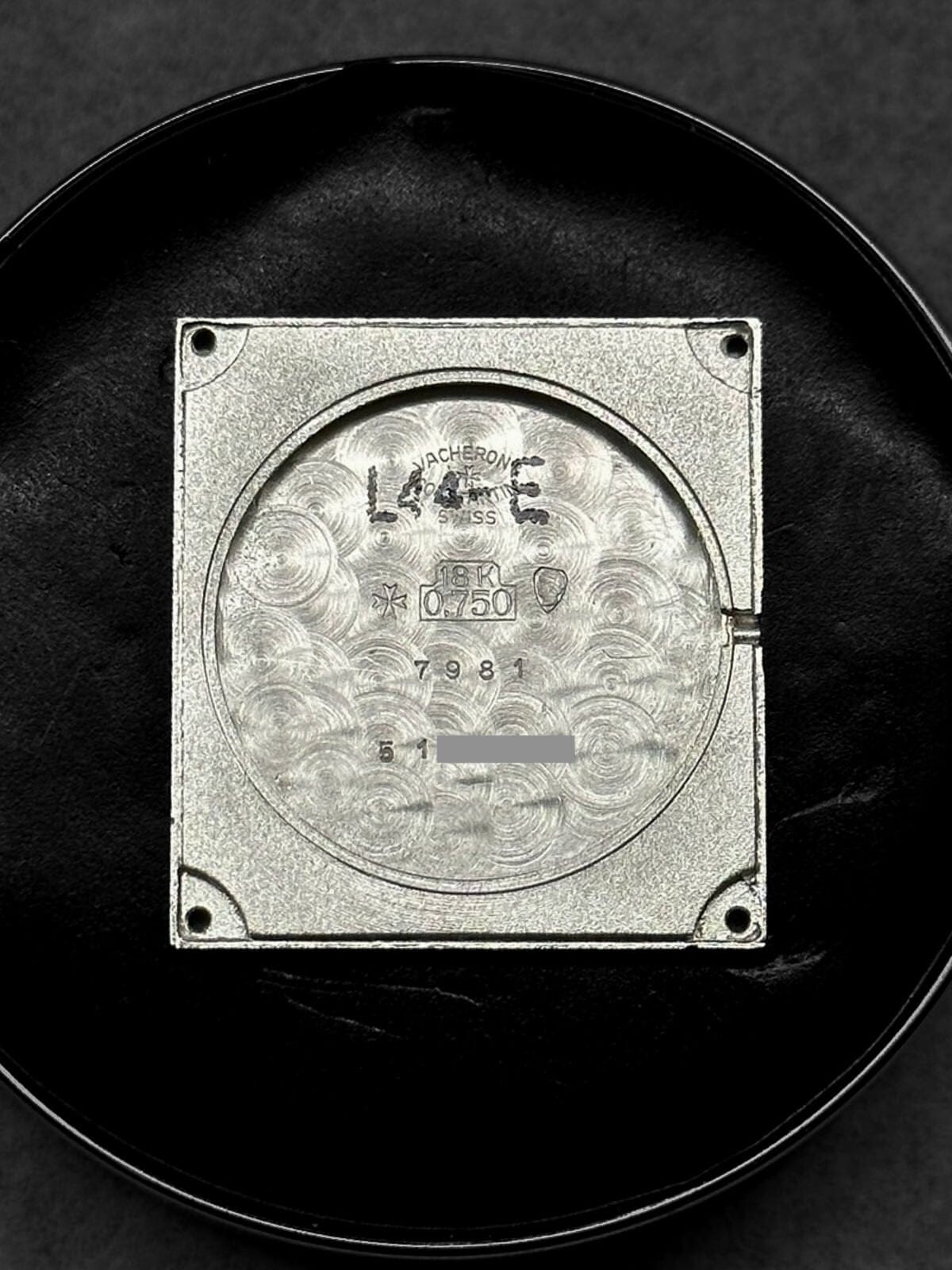 Vacheron Constantin メッシュドール 7981 YG ブラックダイアル Watch VACHERON CONSTANTIN