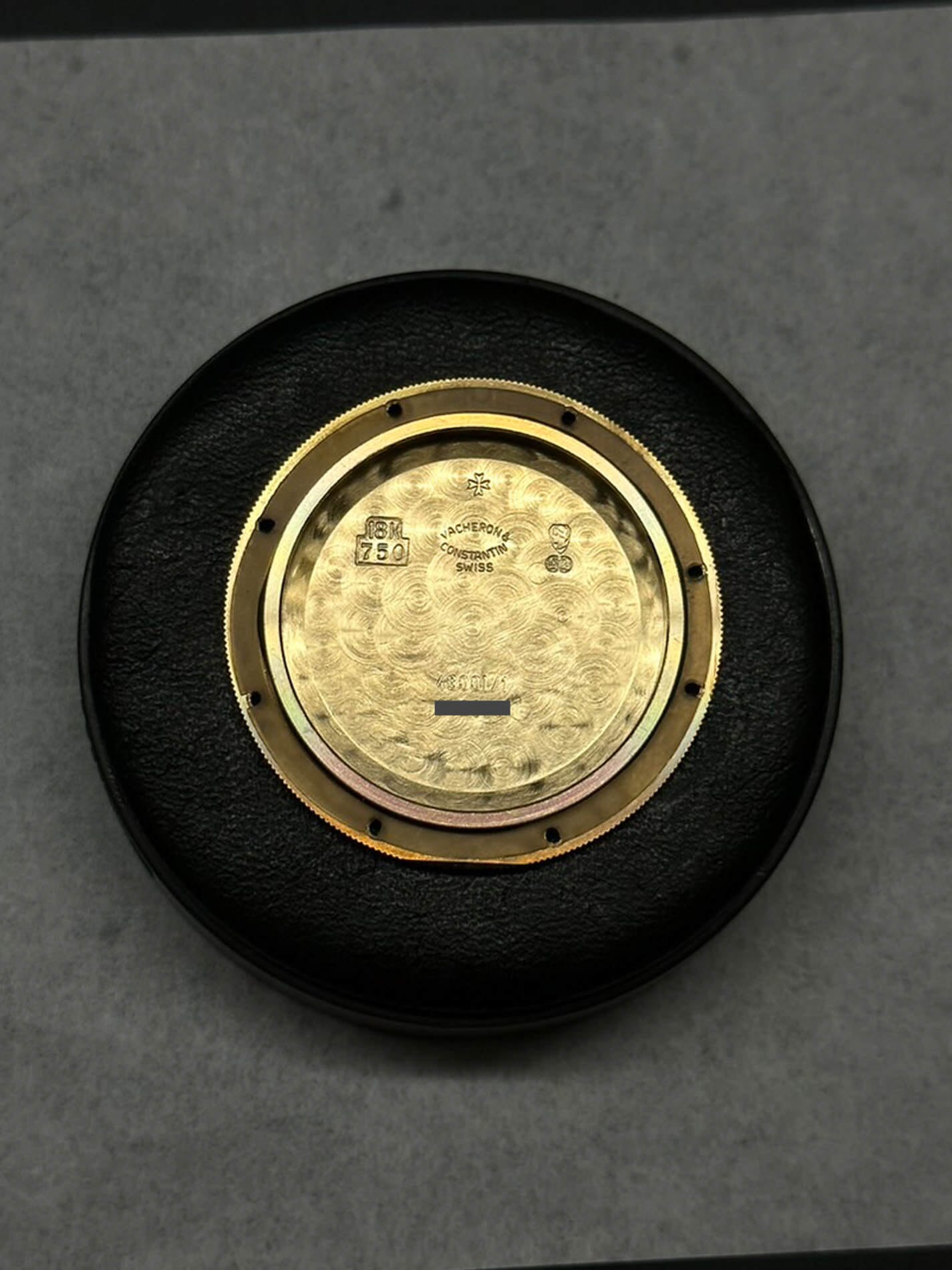 Vacheron Constantin フィディアス 49002 YG クロノグラフ ホワイトエナメルダイアル Watch VACHERON CONSTANTIN