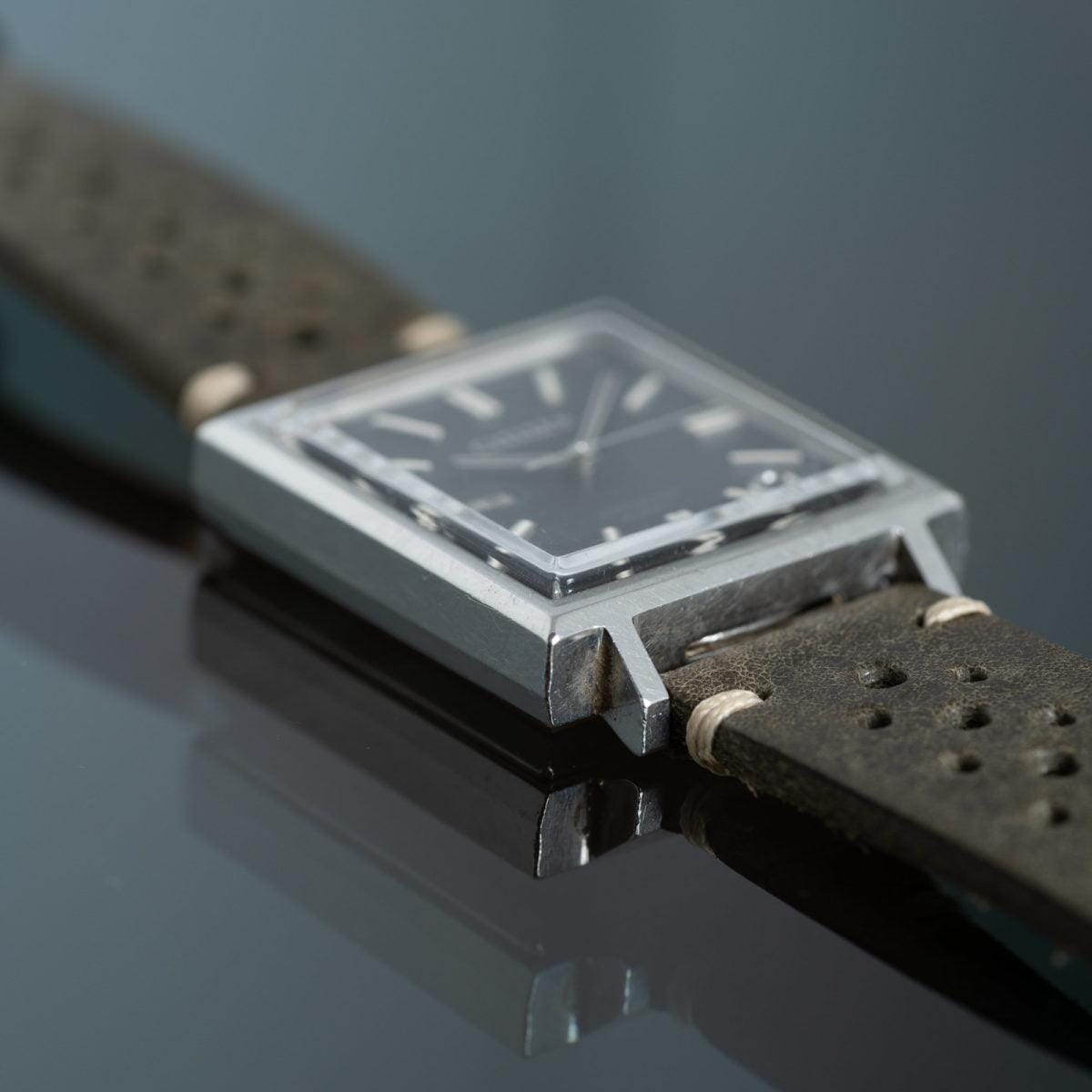 CITIZEN Auto Day Date Black Dial "MONACO" 1960s - Arbitro