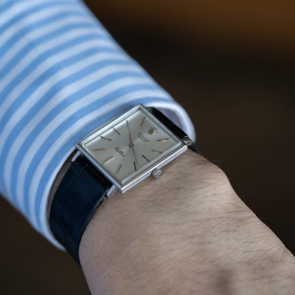 ROLEX Cellini 3603 Rectangle WG - Arbitro