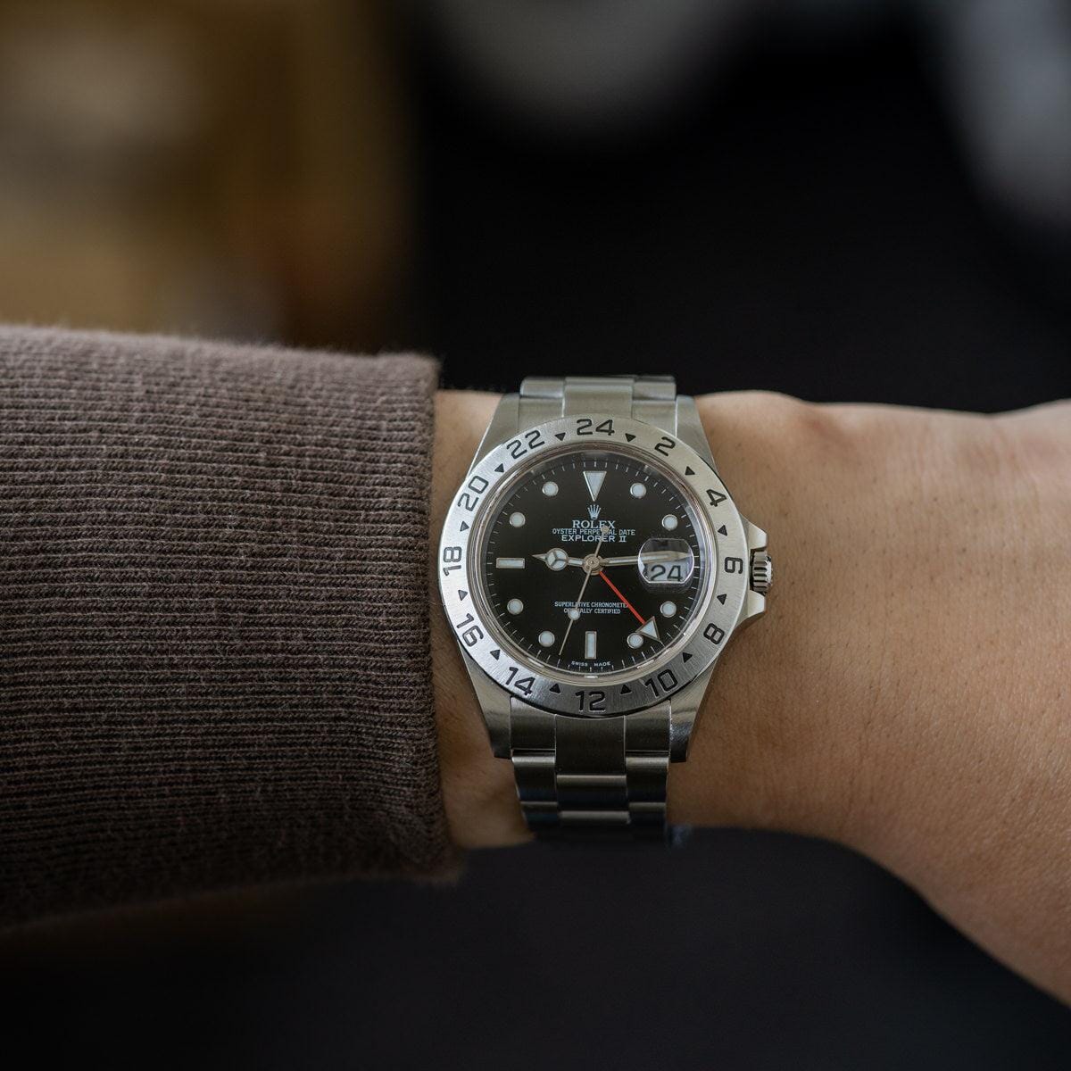ROLEX Explorer II 16570 Black - Arbitro