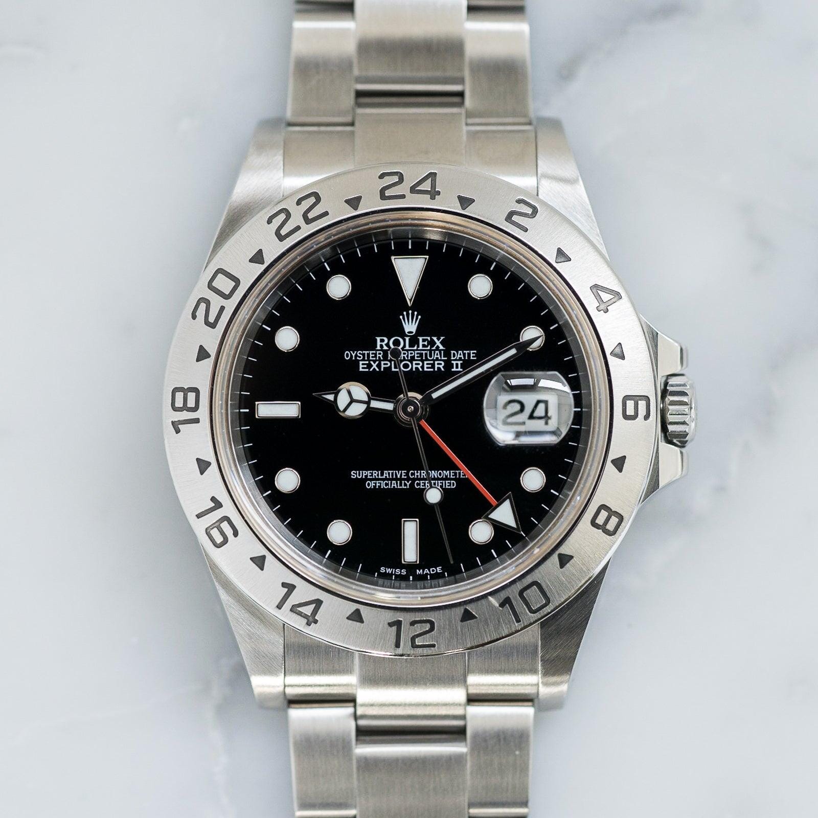 ROLEX Explorer II 16570 Black - Arbitro