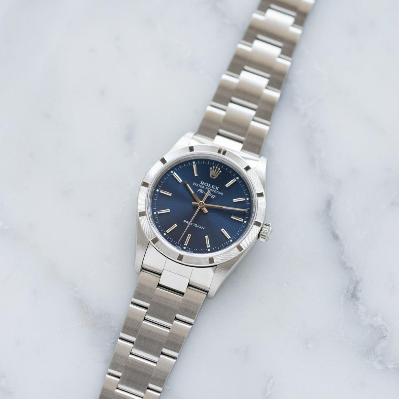 ROLEX Air-King 14010 Blue Dial - Arbitro
