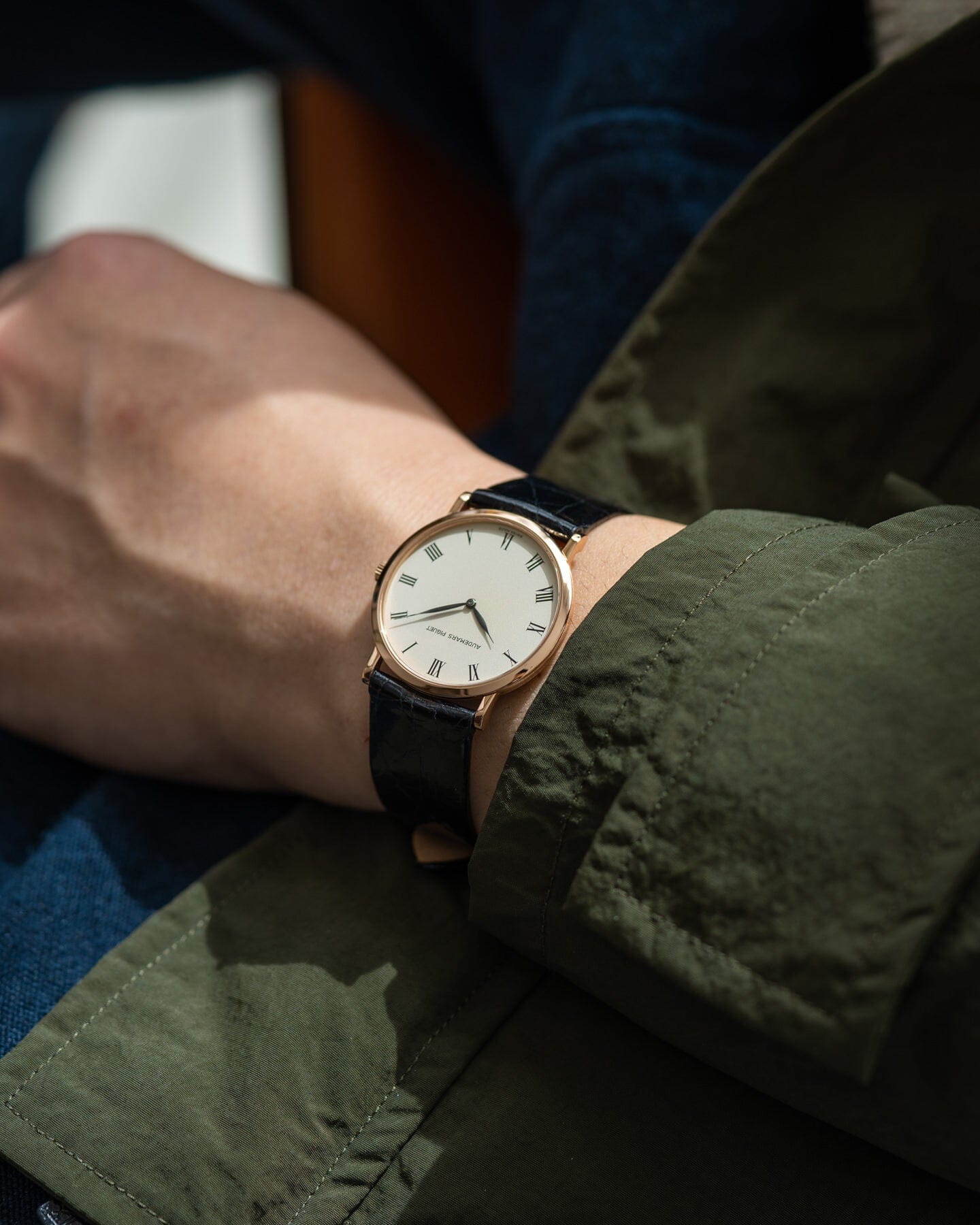 オーデマ ピゲ エクストラフラット PG ホワイトローマン Watch AUDEMARS PIGUET