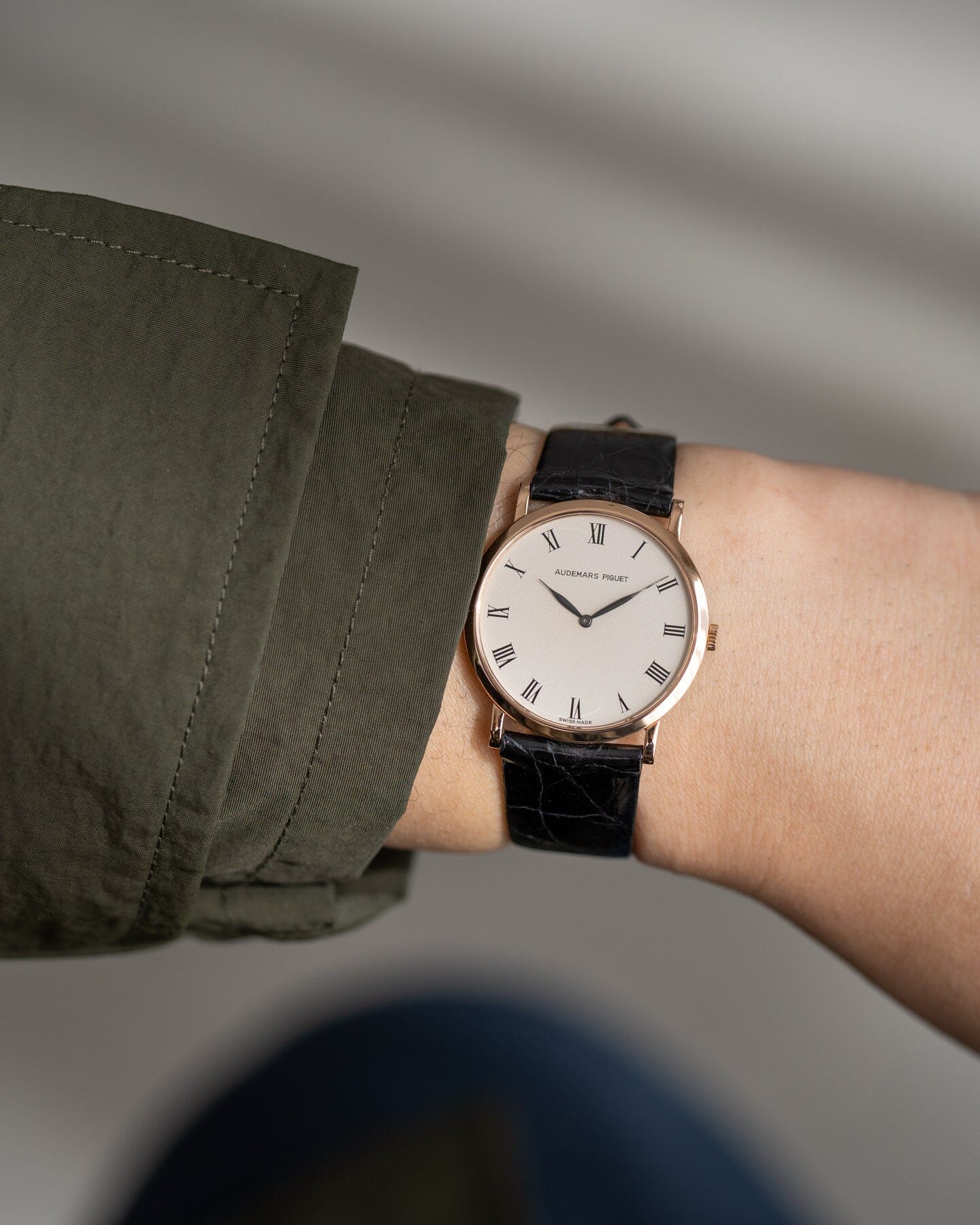 オーデマ ピゲ エクストラフラット PG ホワイトローマン Watch AUDEMARS PIGUET