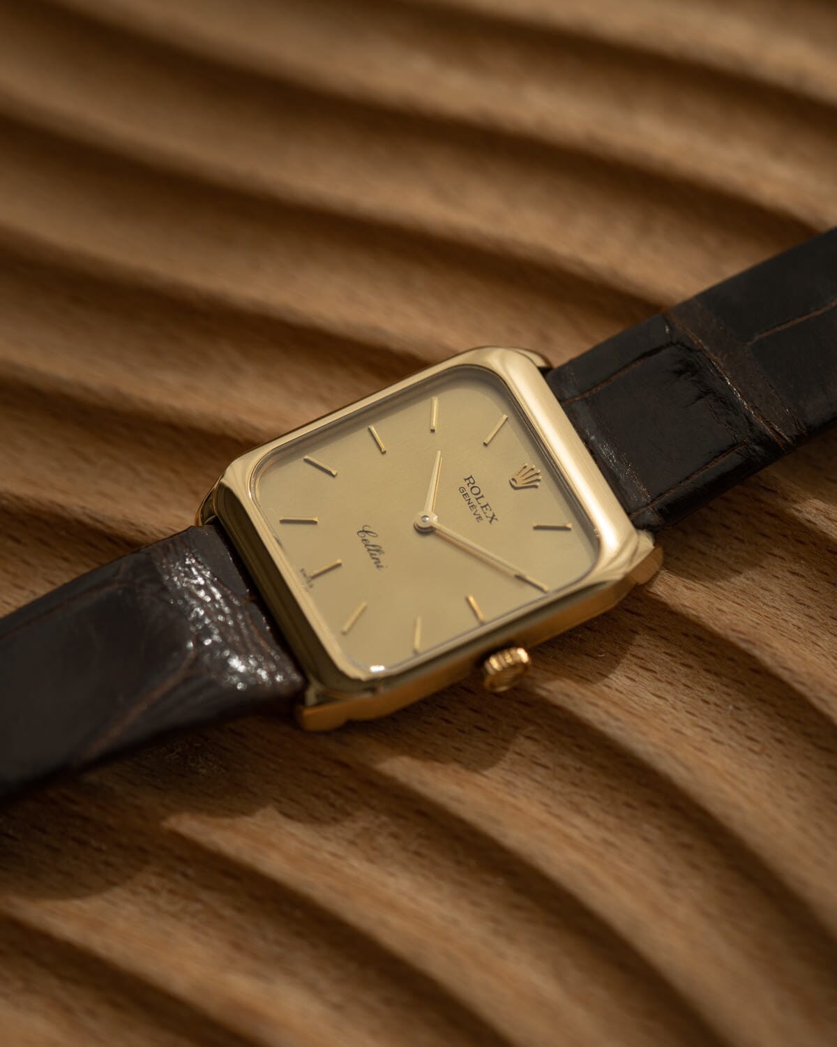 ロレックス チェリーニ 4131 YG シャンパンダイアル ボーイズサイズ Watch ROLEX