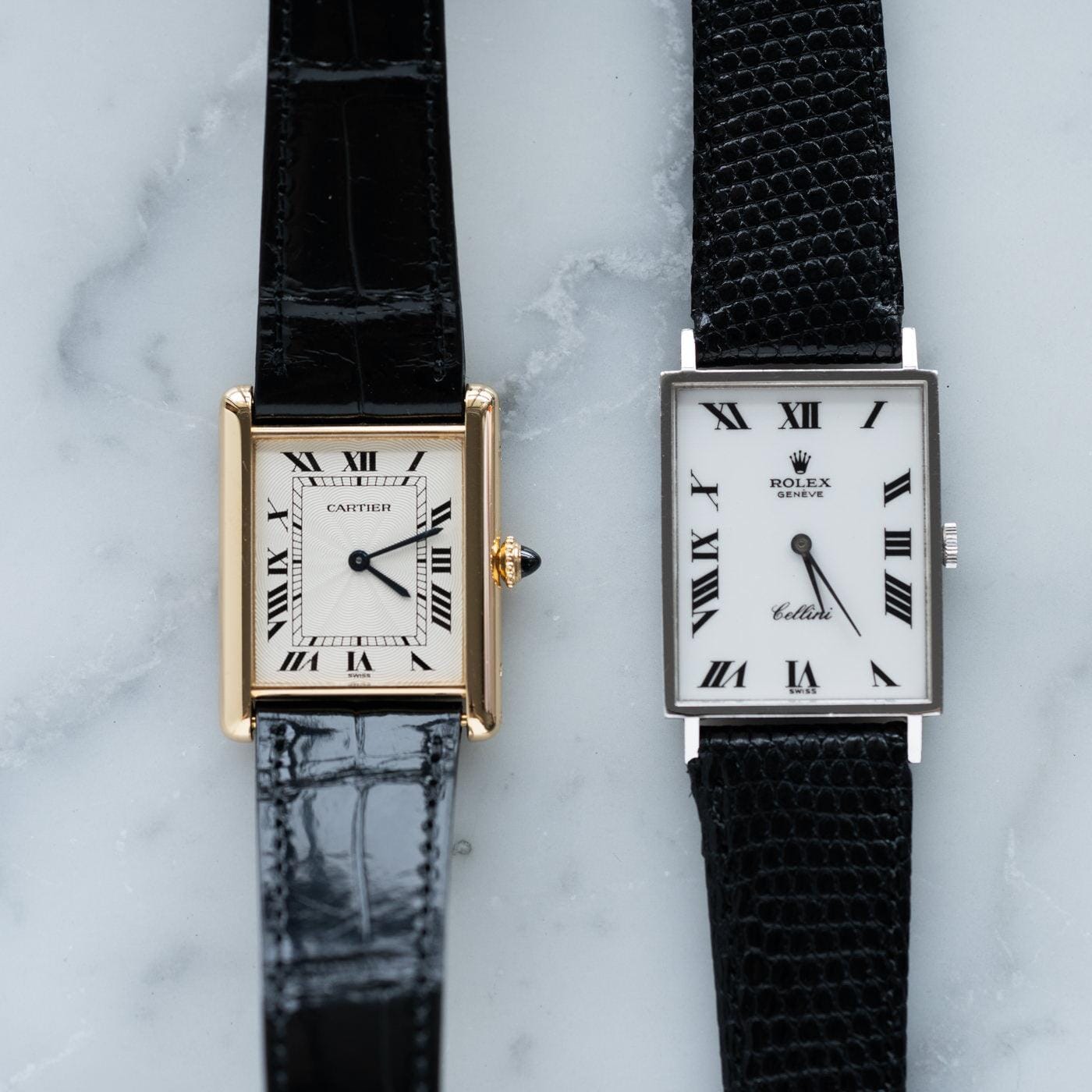 CARTIER Tank Louis Cartier LM 18K YG - Arbitro
