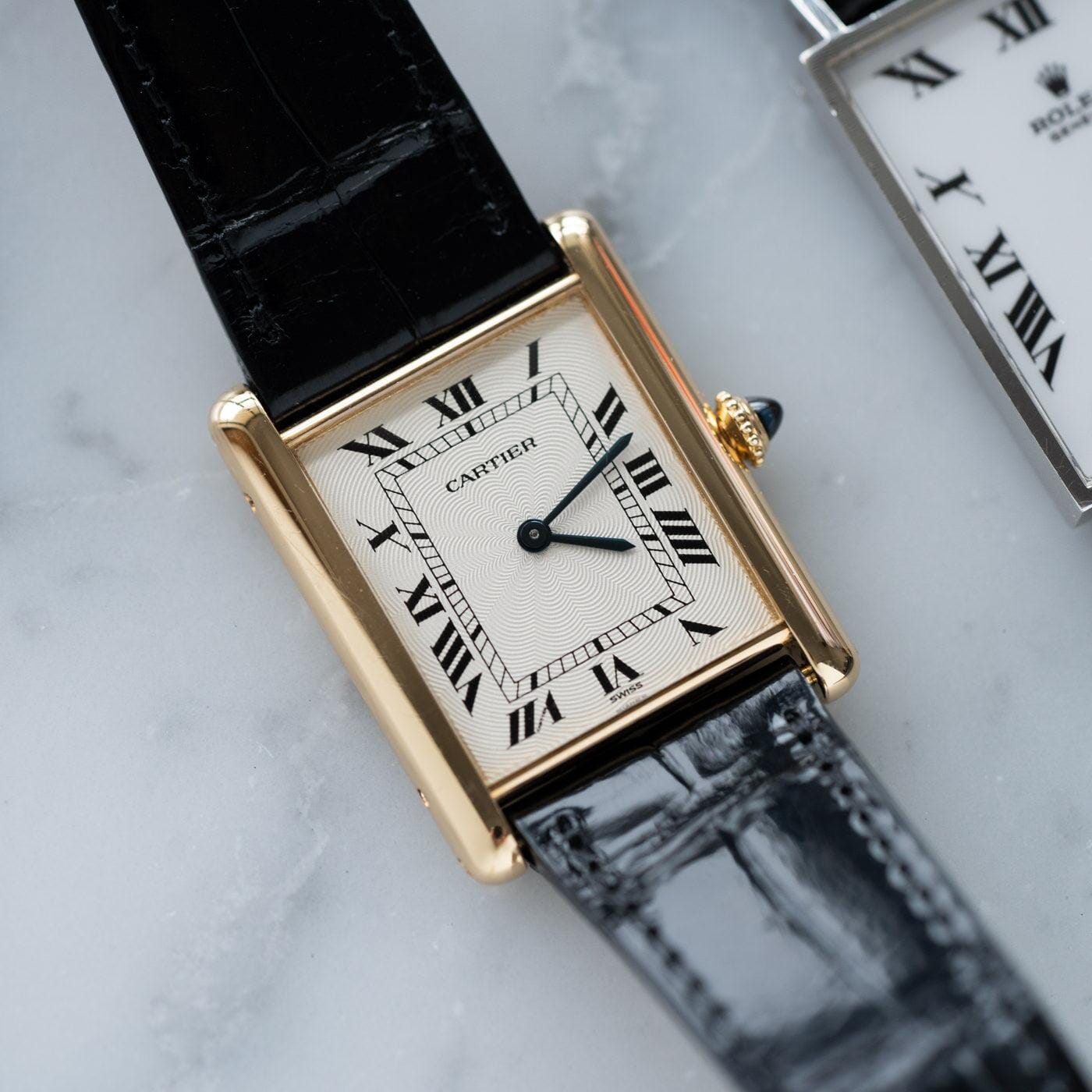 CARTIER Tank Louis Cartier LM 18K YG - Arbitro