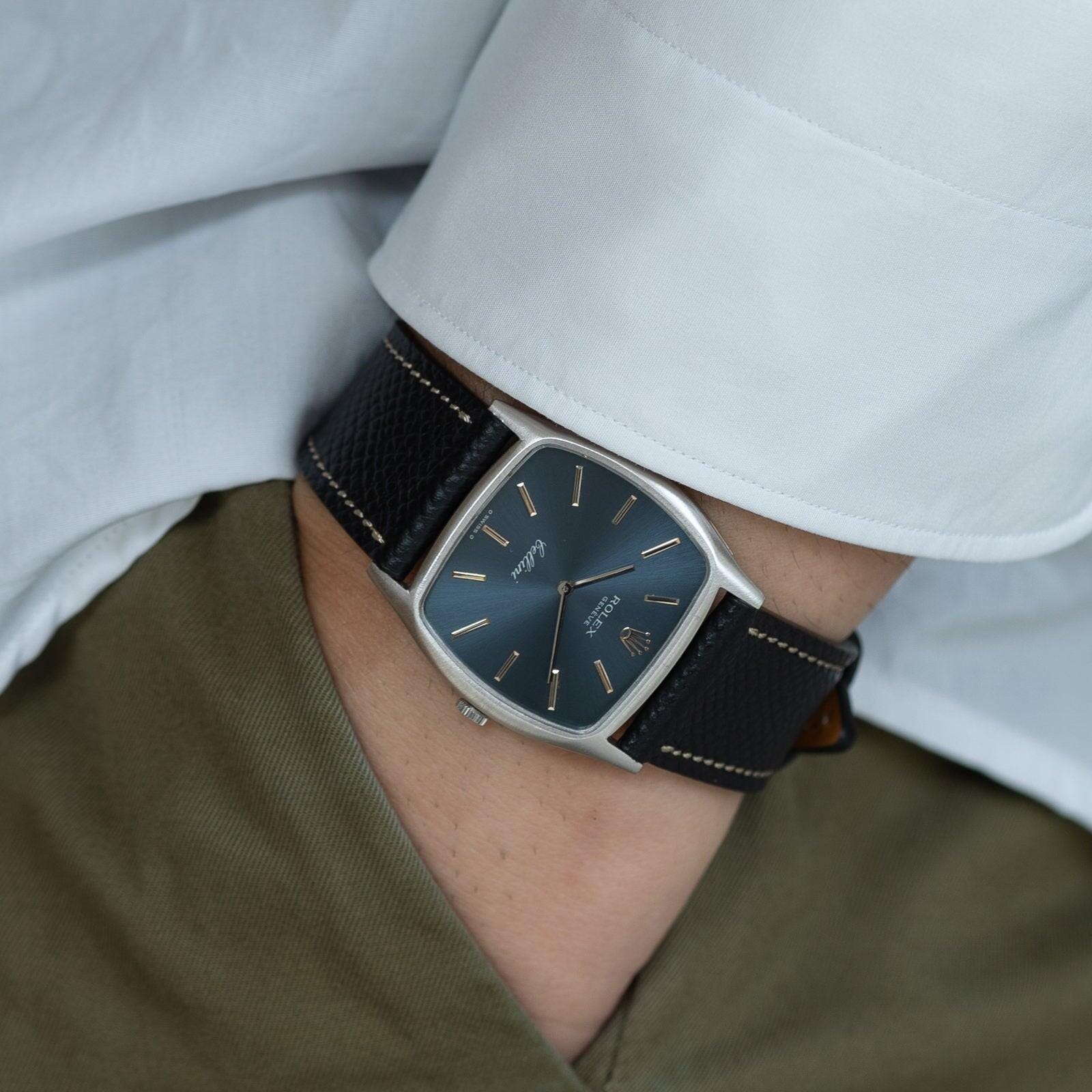 ROLEX Cellini 3805 WG Navy Dial - Arbitro