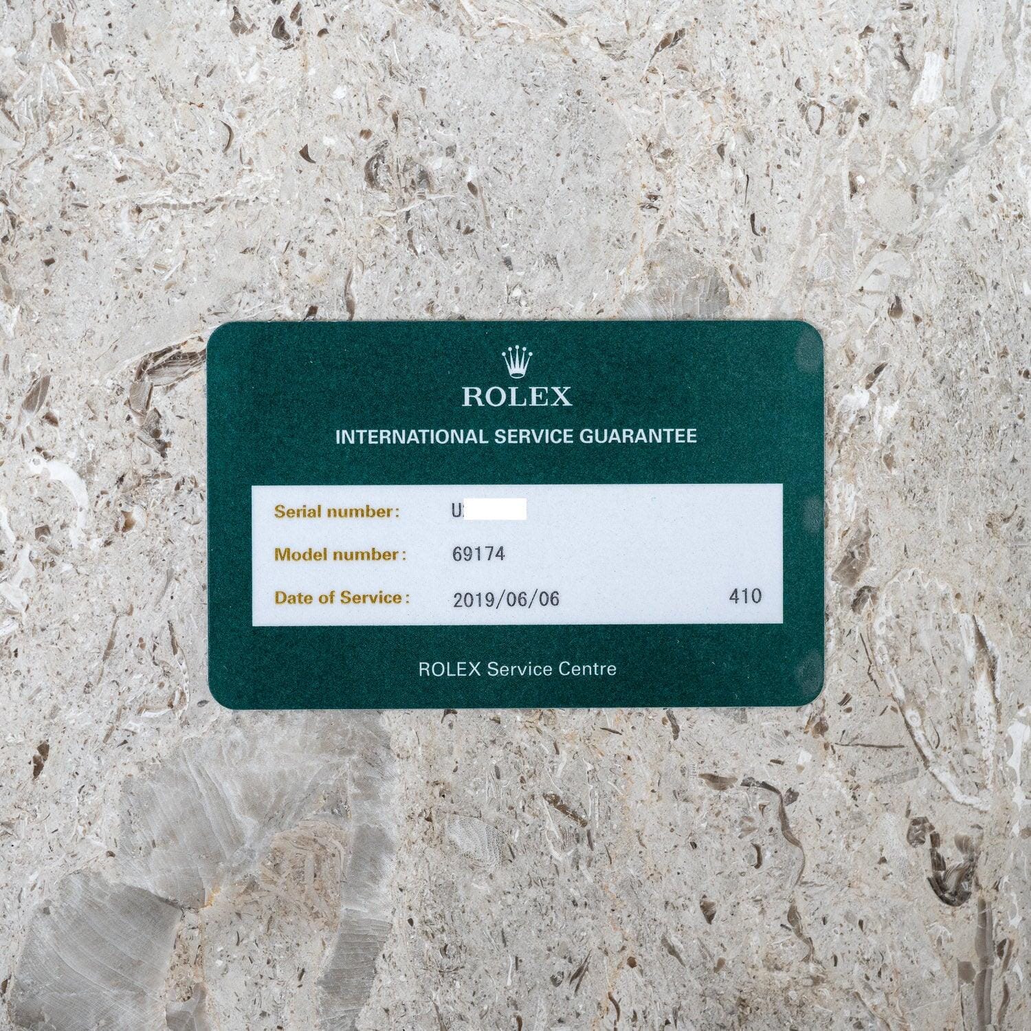 ROLEX Lady-Datejust 69174 Black - Arbitro