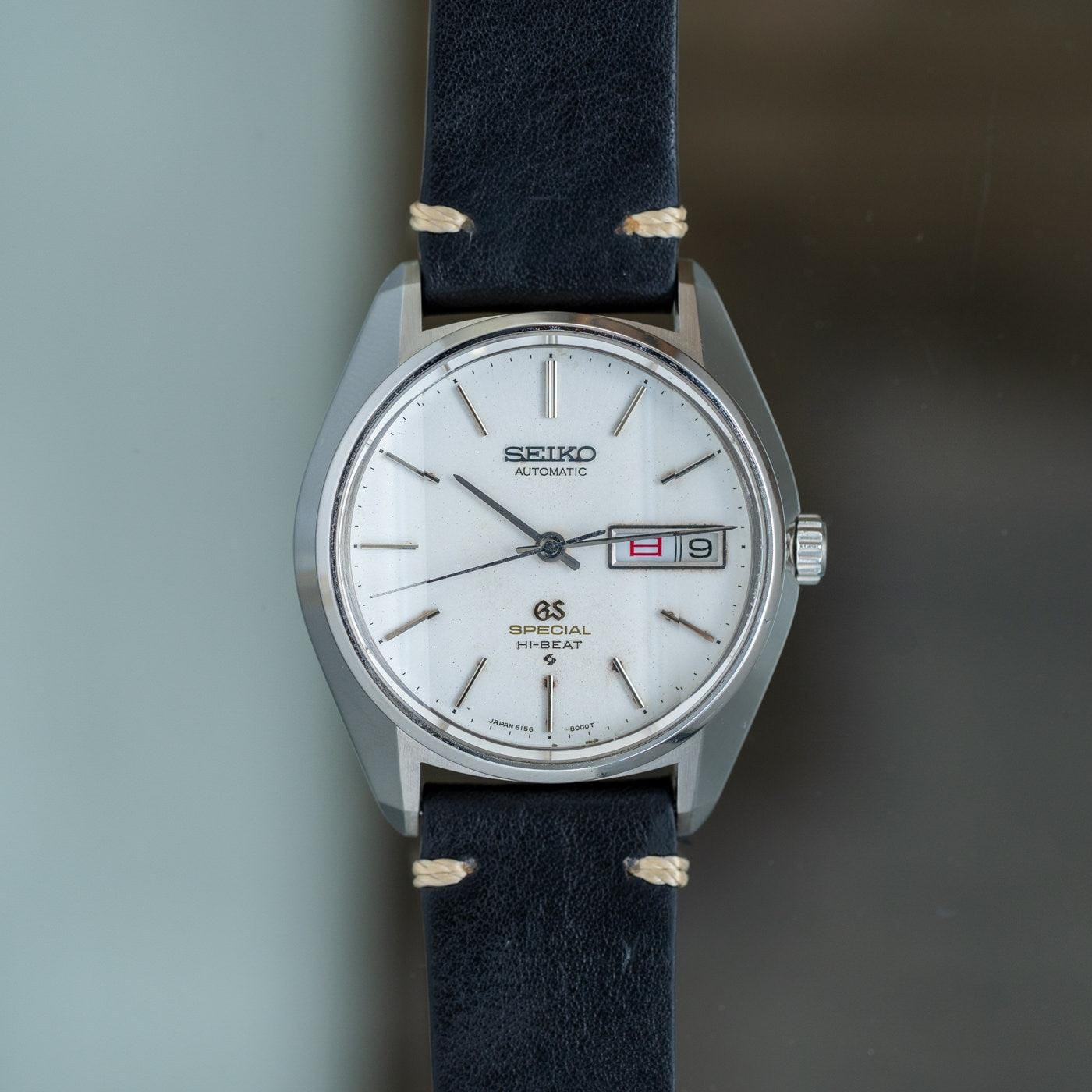 GRAND SEIKO SPECIAL Hi-BEAT 6156-8010 Faceted Crystal - Arbitro