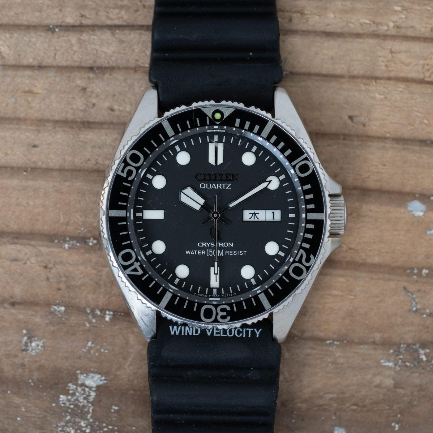 CITIZEN Crystron 150m Diver QZ 1980s - Arbitro