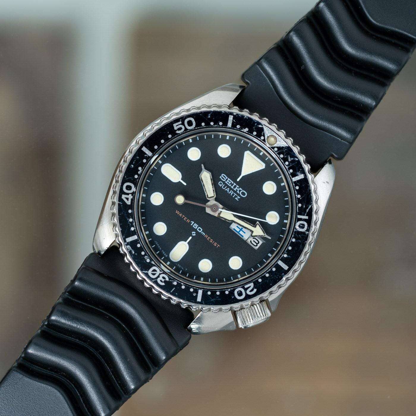 SEIKO 150m Diver 7548-7000 Black - Arbitro