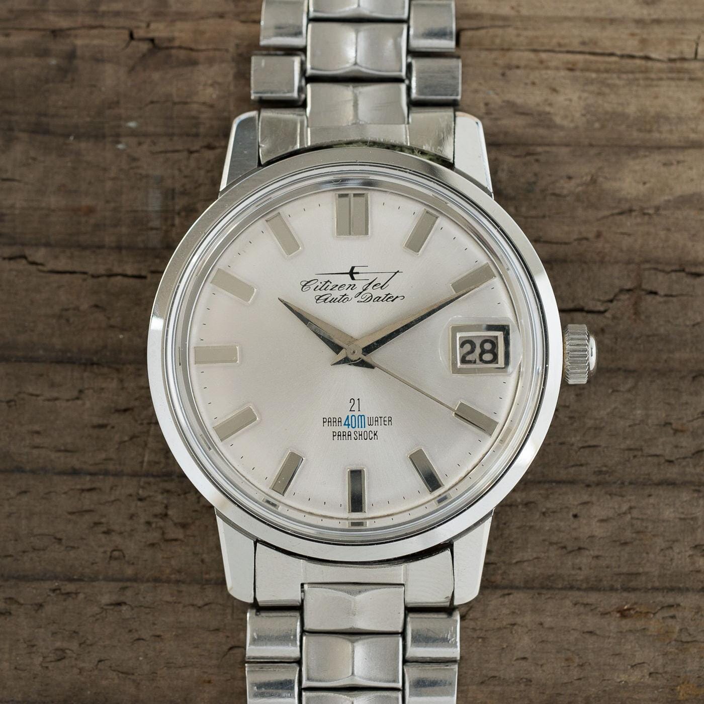 CITIZEN Jet Auto Dater Para Water AR51407061 1960s - Arbitro