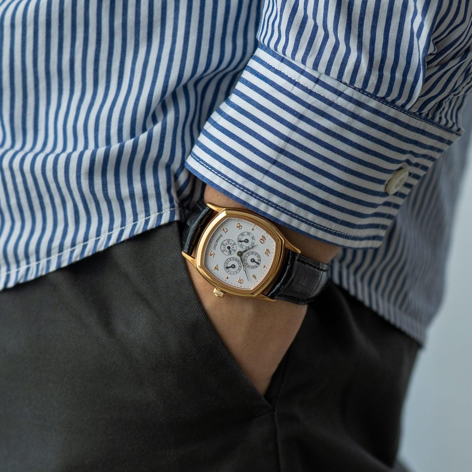 AUDEMARS PIGUET 25870OR "JOHN SHAEFFER" Triple Calendar PG - Arbitro