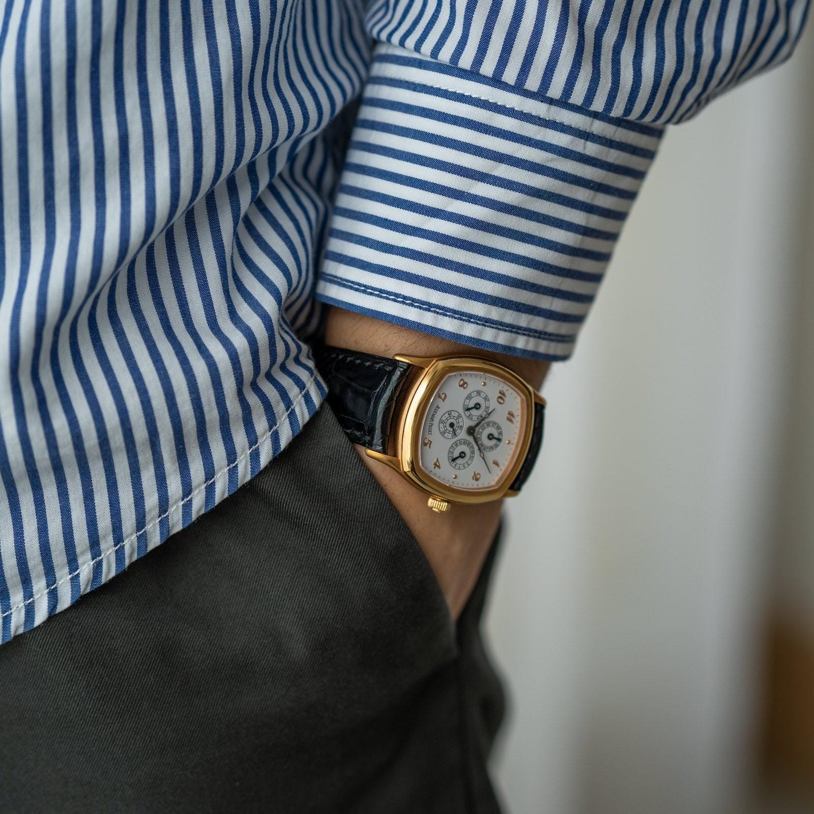 AUDEMARS PIGUET 25870OR "JOHN SHAEFFER" Triple Calendar PG - Arbitro