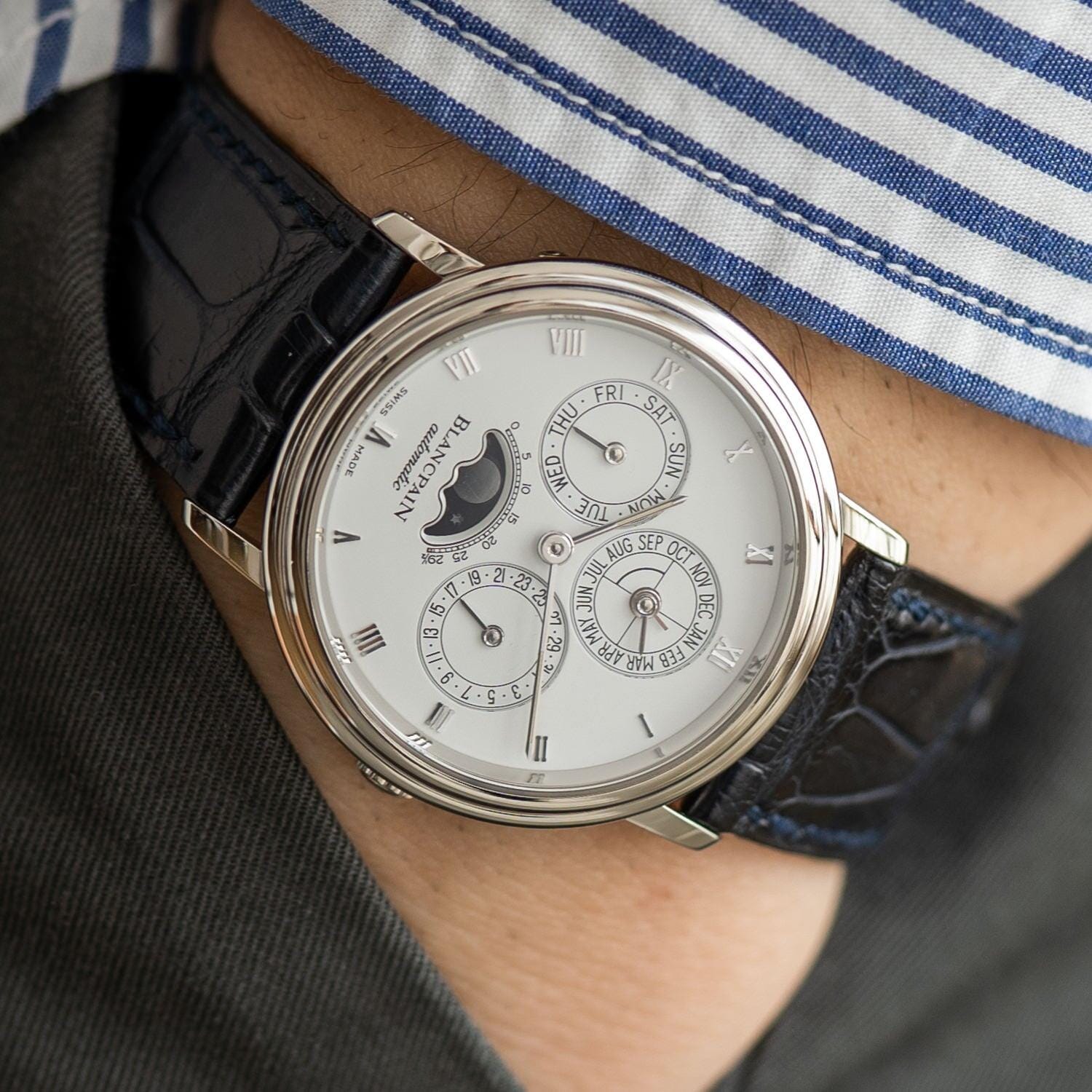 BLANCPAIN Villeret 5495 Perpetual Calendar Pt - Arbitro