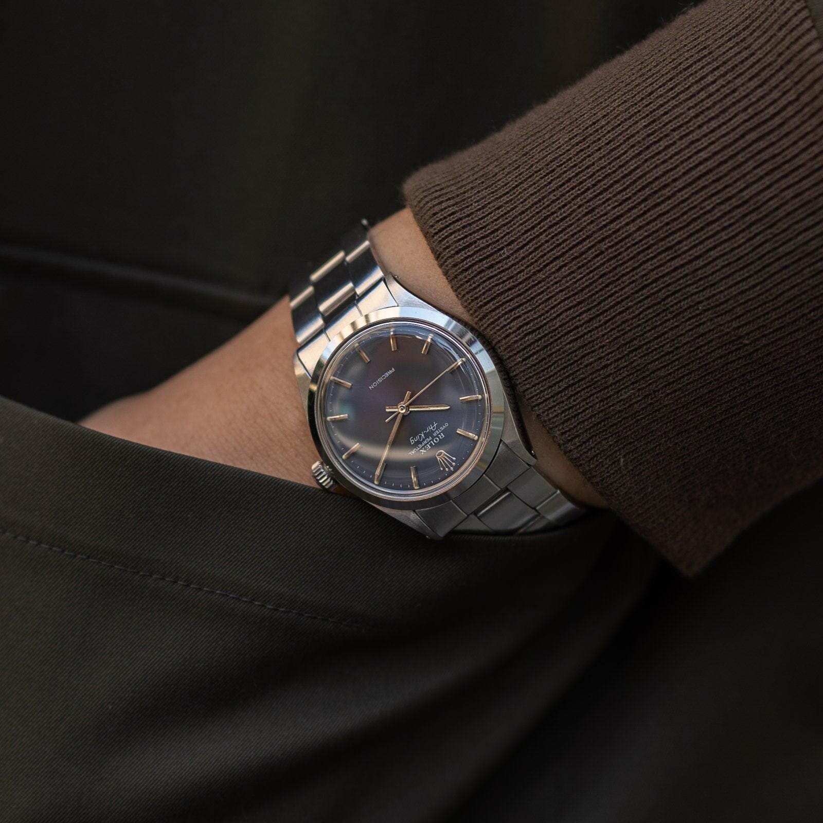 ROLEX Air-King 5500 Grey - Arbitro