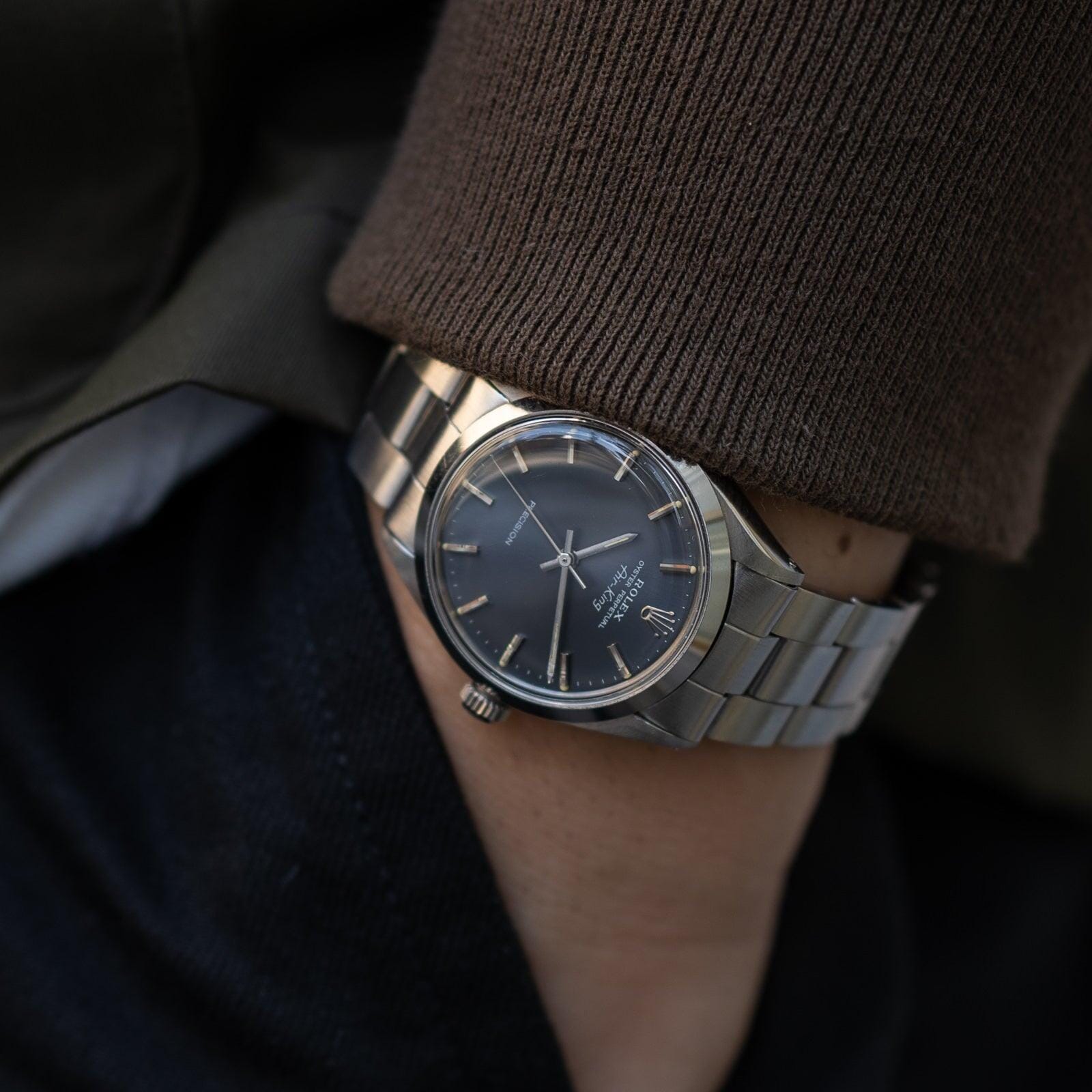 ROLEX Air-King 5500 Grey - Arbitro