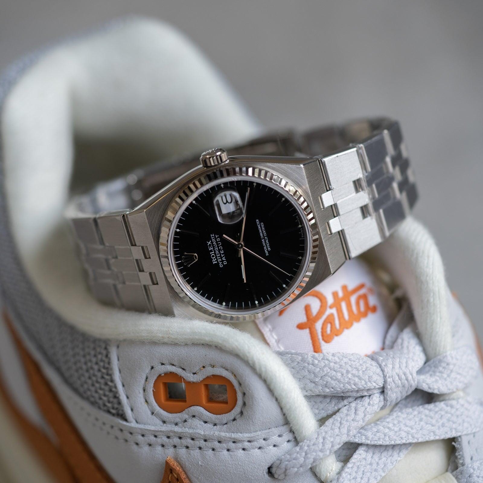 ROLEX OysterQuartz Datejust 17014 Black - Arbitro