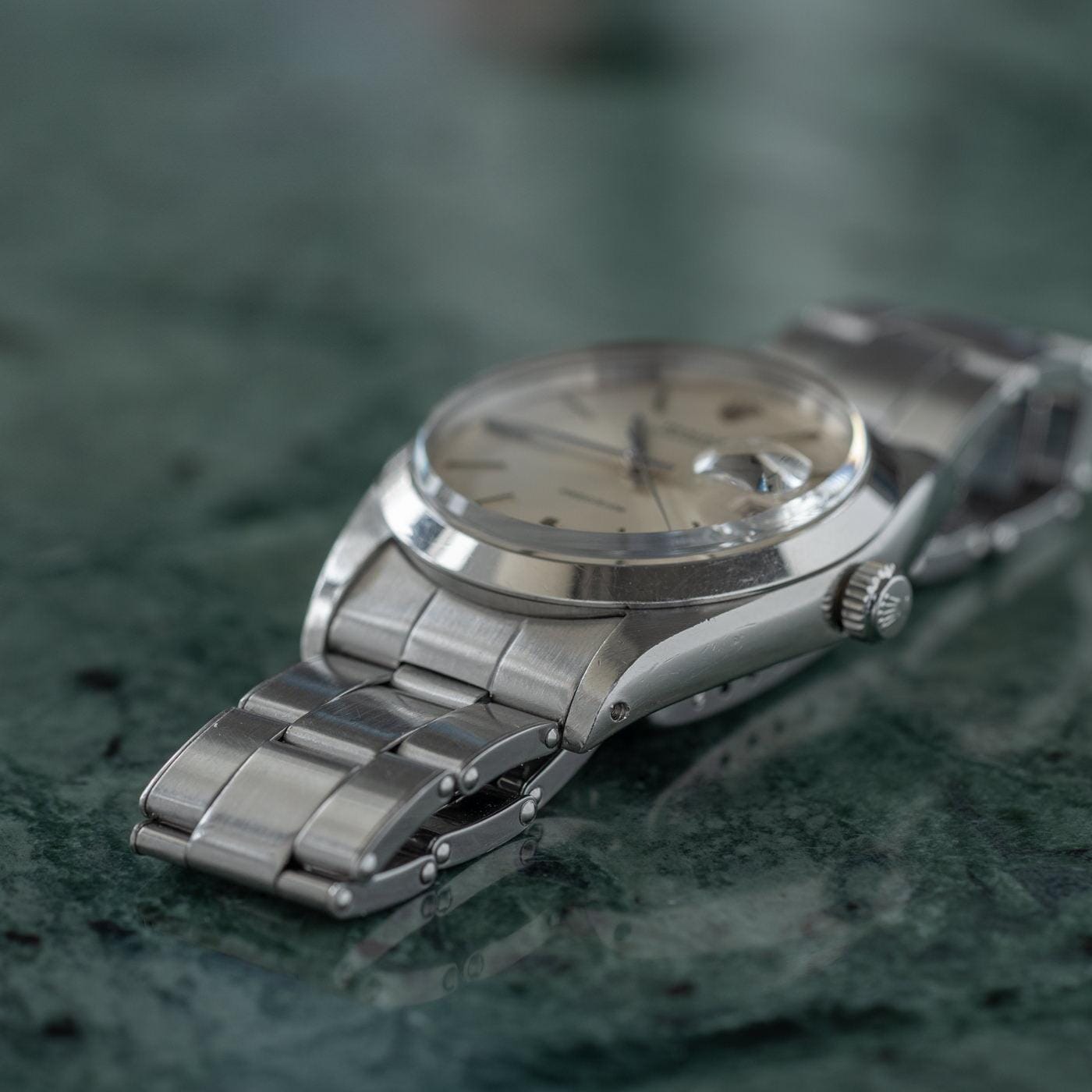 ROLEX Oysterdate Precision 6694 Silver 1960s - Arbitro